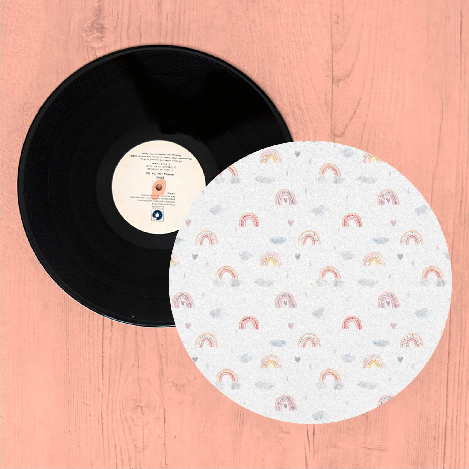 Watercolour Rainbow Pattern Slip Mat
