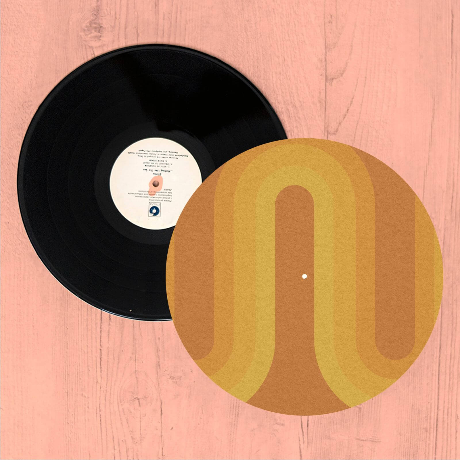 Yellow Groove Slip Mat