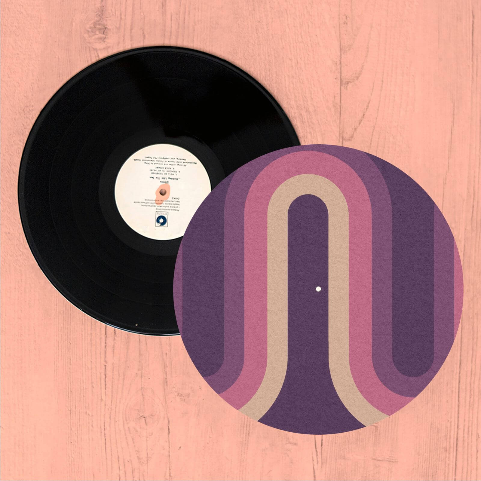 Purple Groove Slip Mat