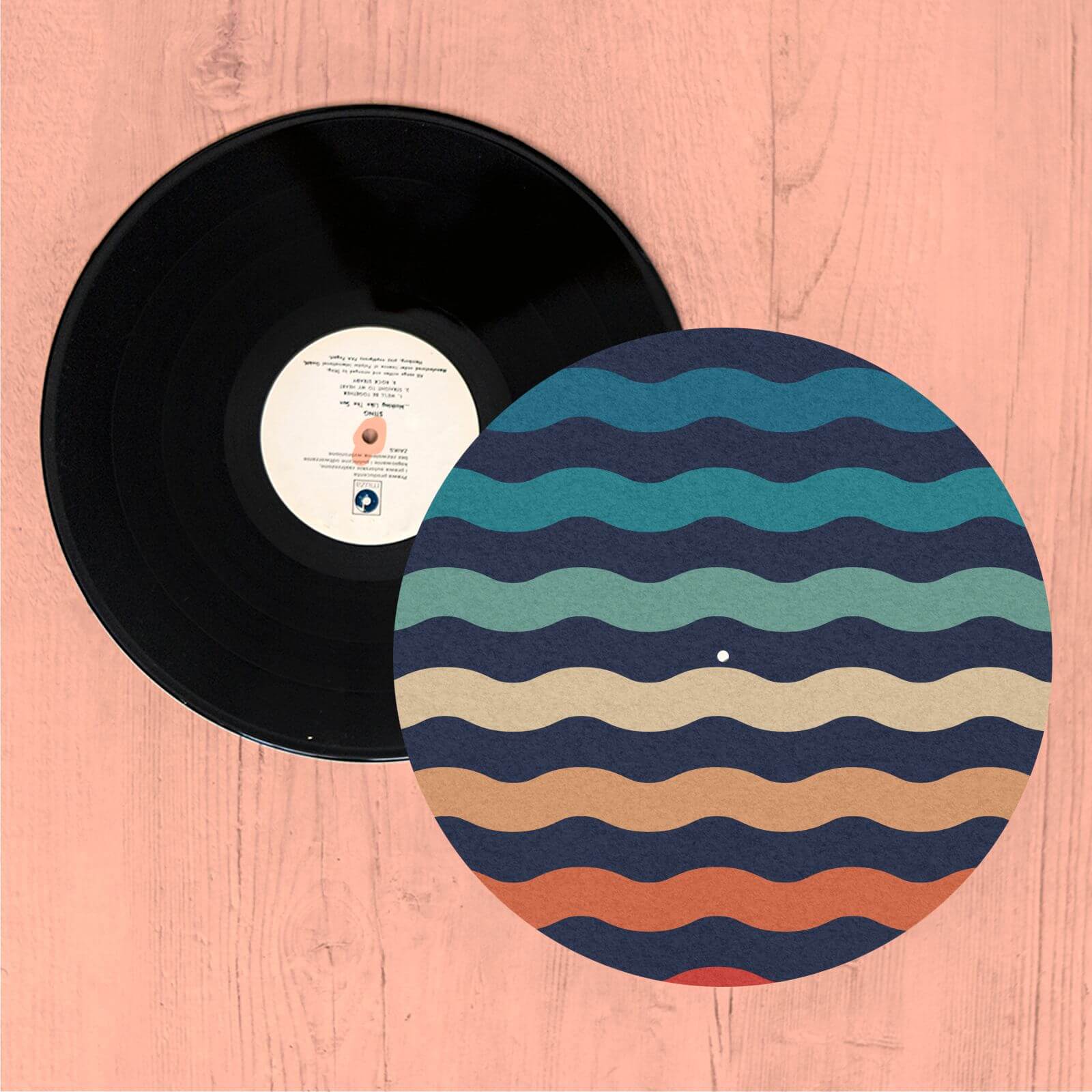 Rainbow Wave Slip Mat