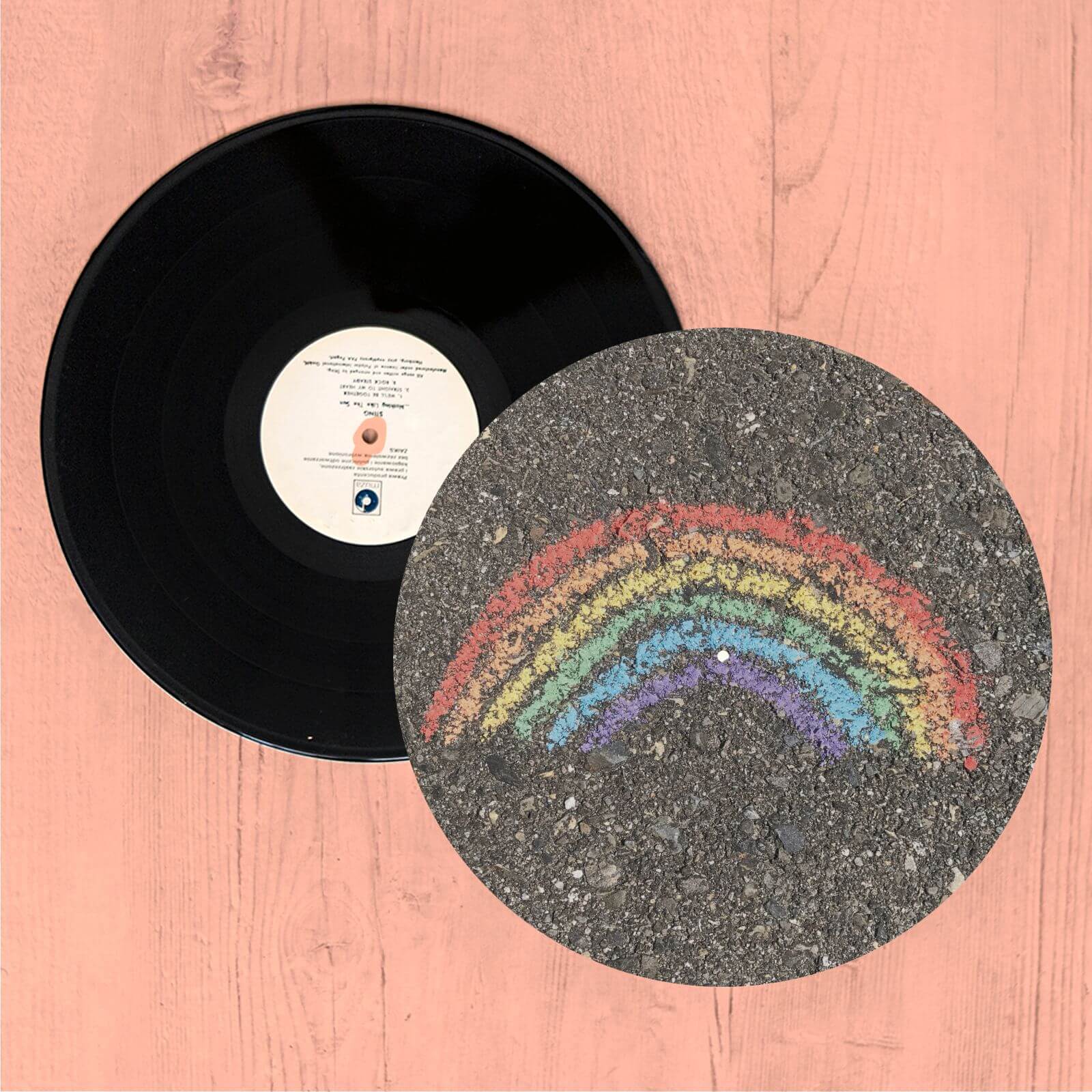 Chalk Rainbow Slip Mat