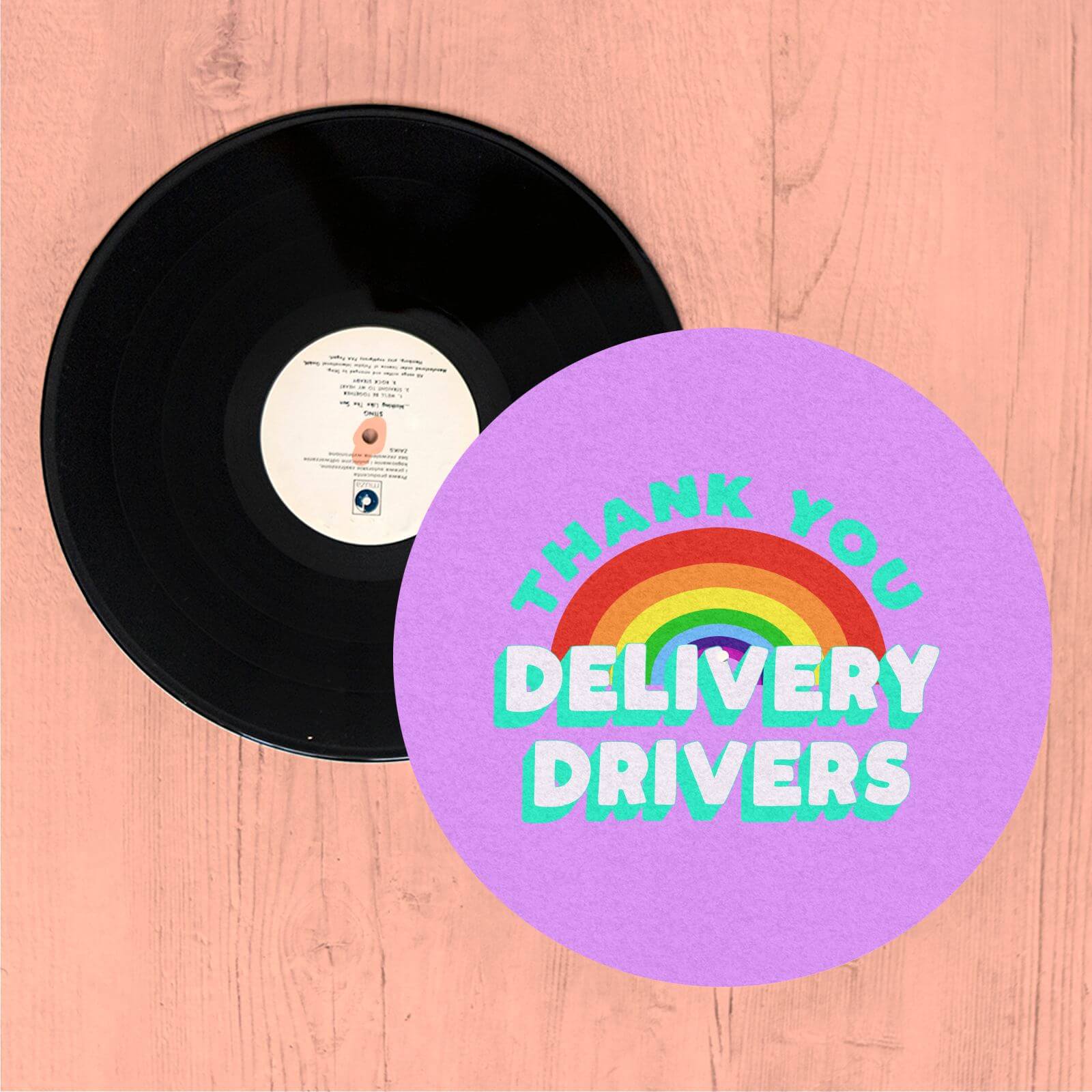 Thank You Delivery Drivers Slip Mat