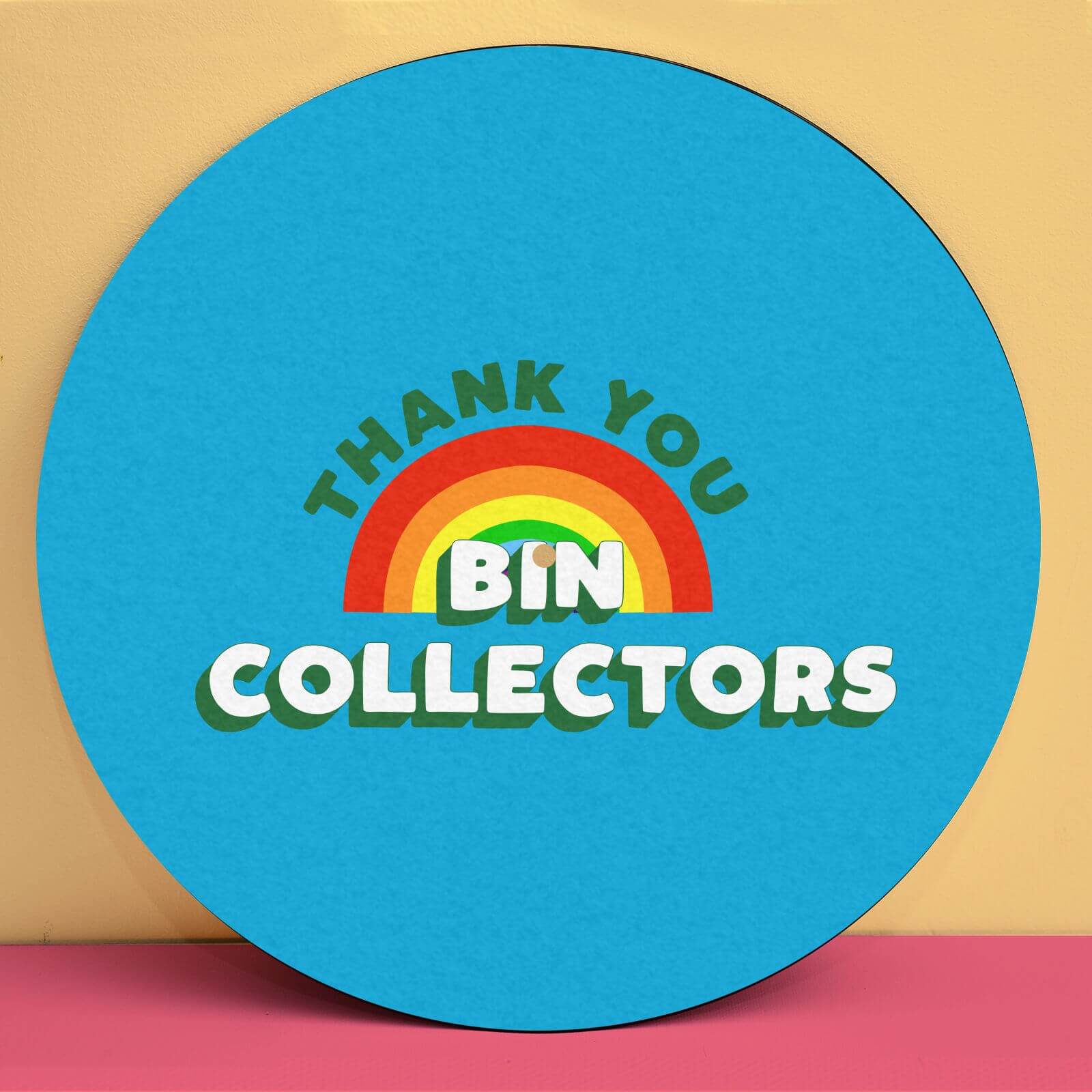 Thank You Bin Collectors Slip Mat