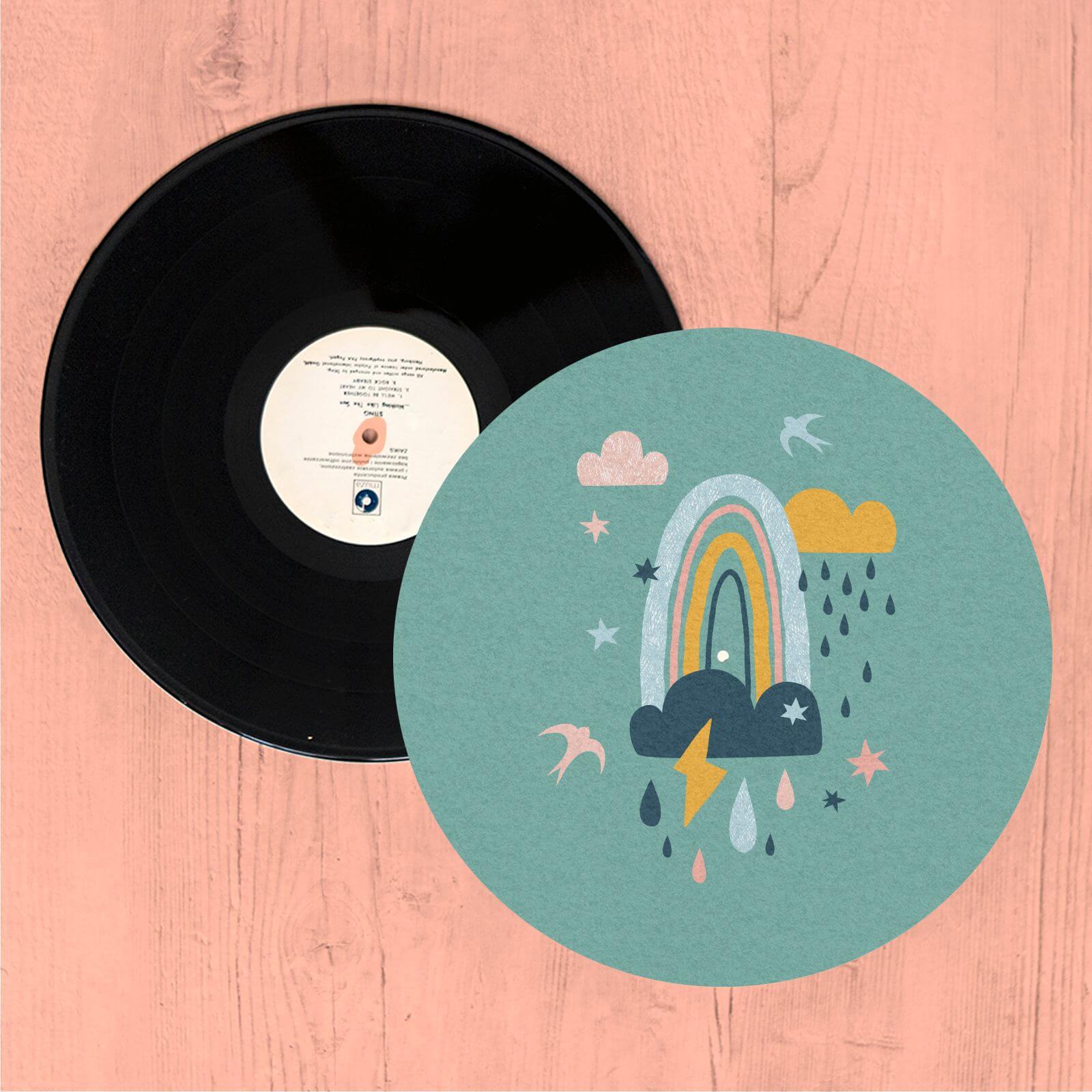 Rainbow Weather Slip Mat