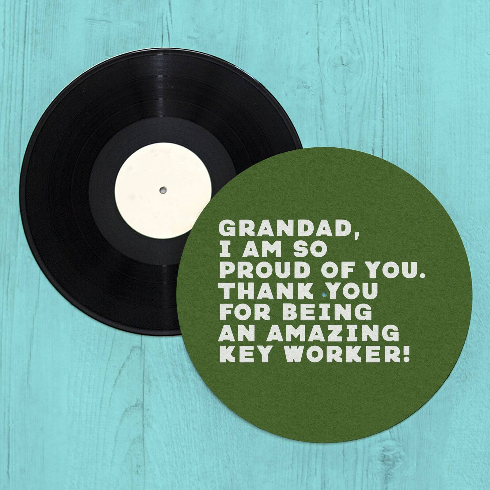 Grandad, I Am So Proud Of You. Slip Mat