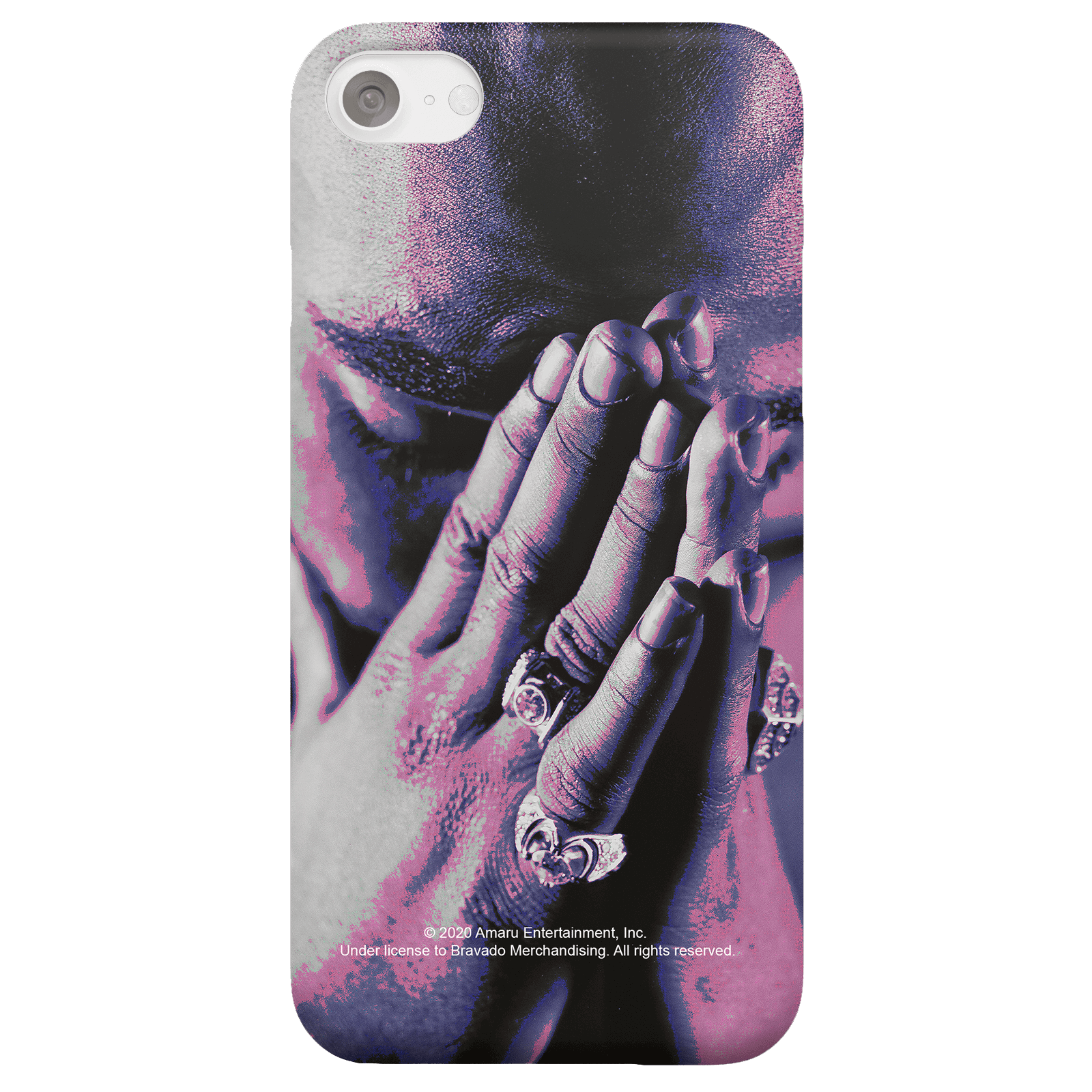 Tupac Pray Phone Case for iPhone and Android - iPhone 11 - Snap Case - Matte