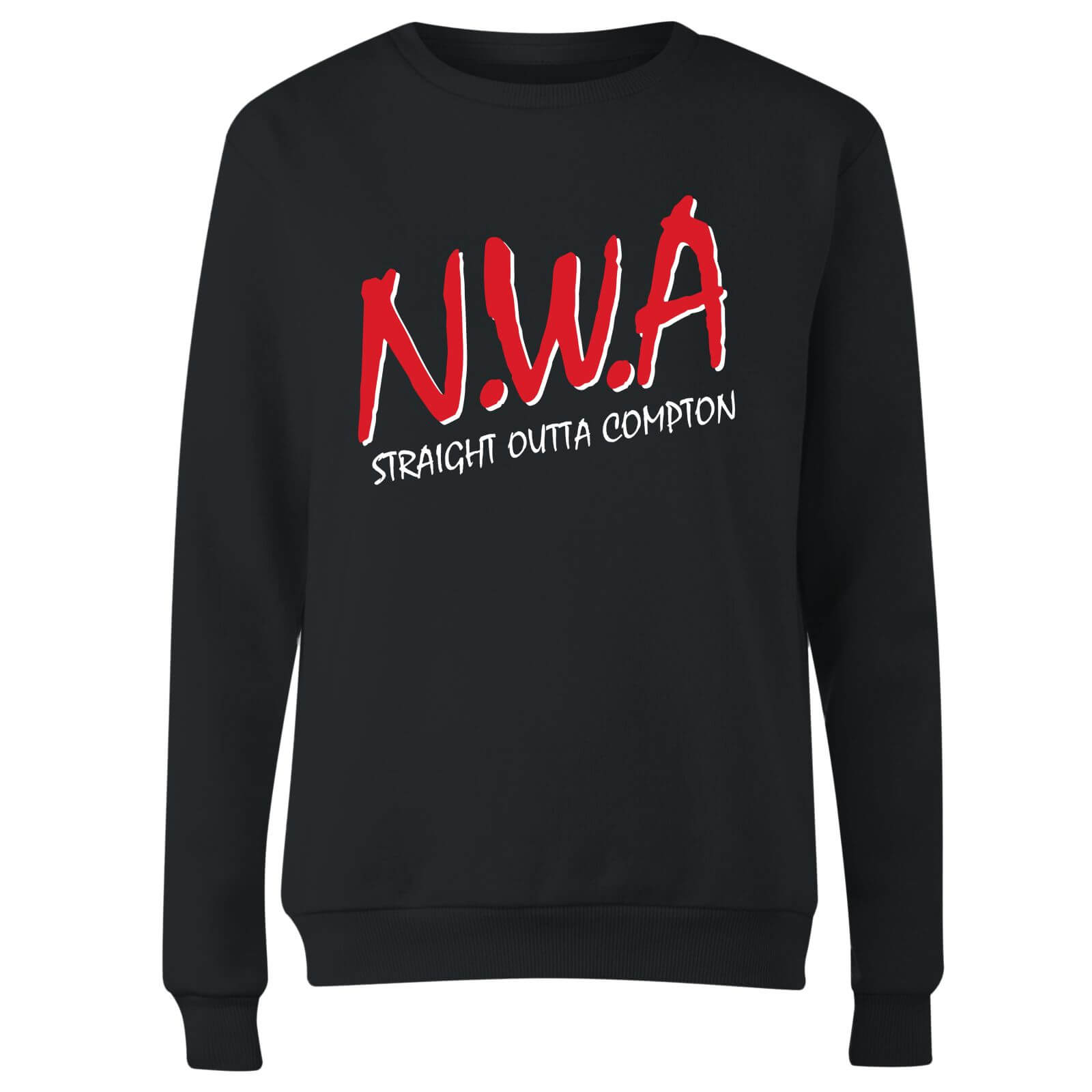 Sweat-shirt NWA Straight Outta Compton - Noir - Femme - S