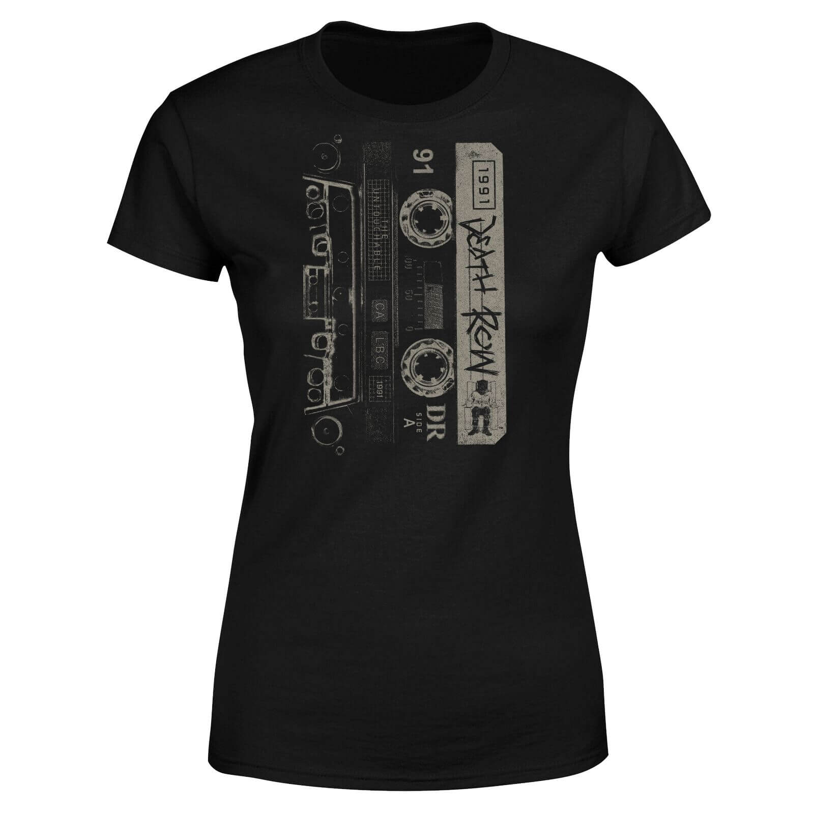 T-shirt Death Row Records Tape Dec - Noir - Femme - M