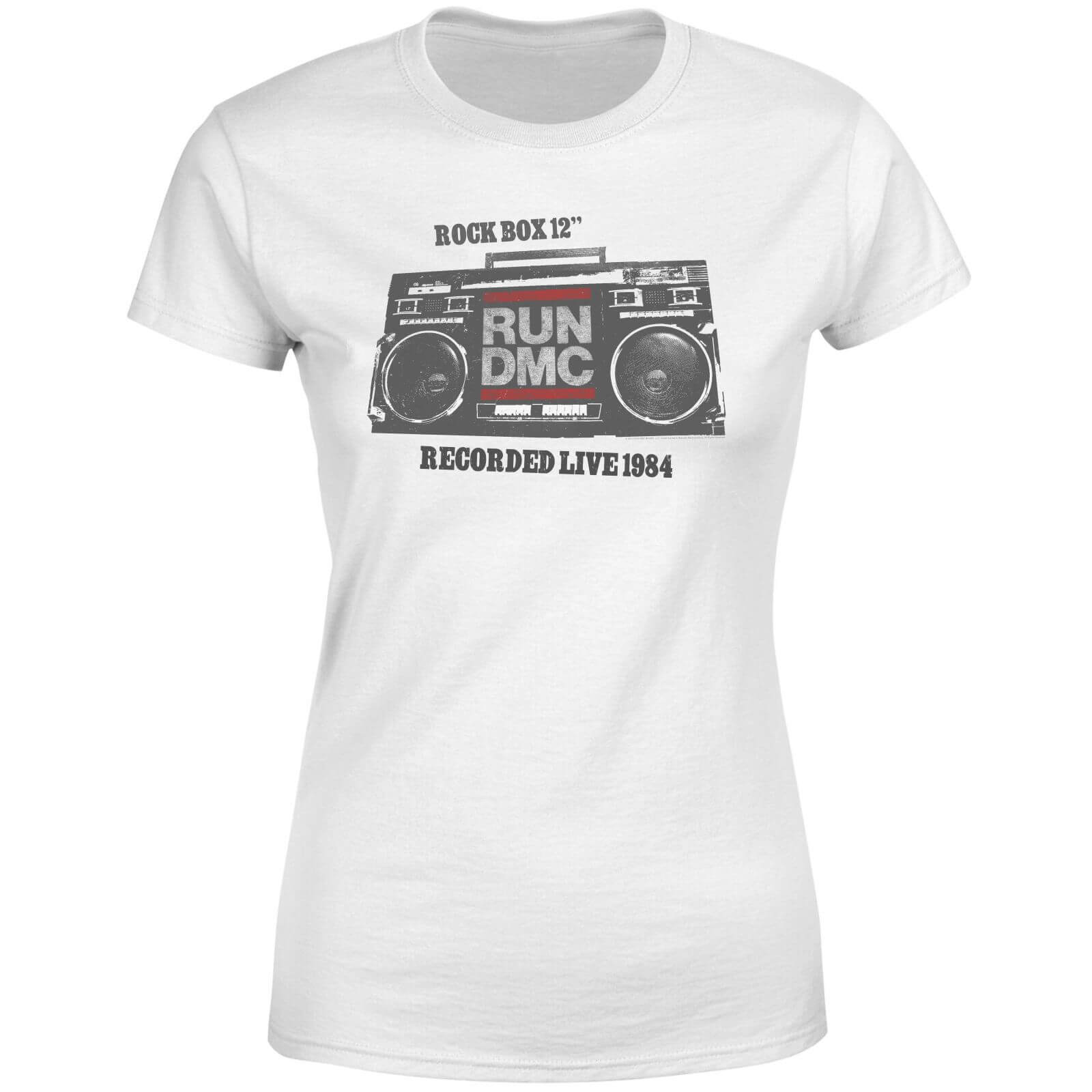 

T-Shirt Run DMC Recorded Live 1984 - Bianco - Donna - M