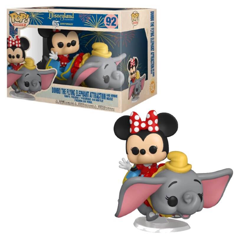 Disney 65 Flying Dumbo Ride With Minnie Funko Pop! Ride