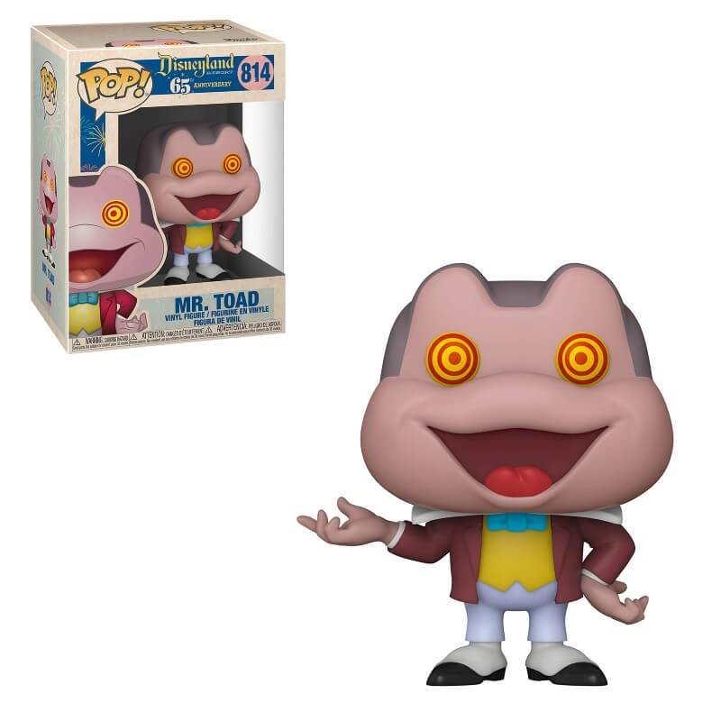 Disney 65 Mr. Toad With Spinning Eyes Funko Pop! Vinyl