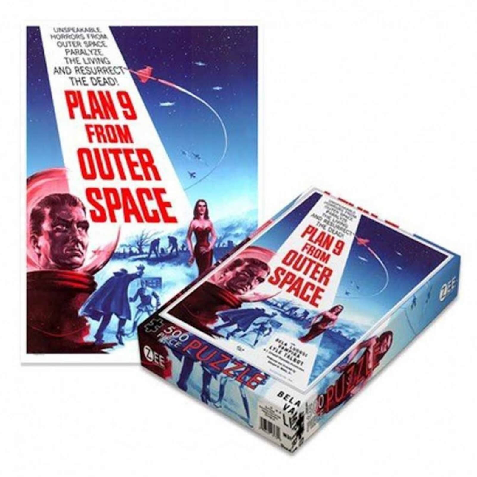 Photos - 3D Puzzle Plan 9 - Plan 9 From Outer Space  ZEE003PZ(500 Piece Jigsaw Puzzle)