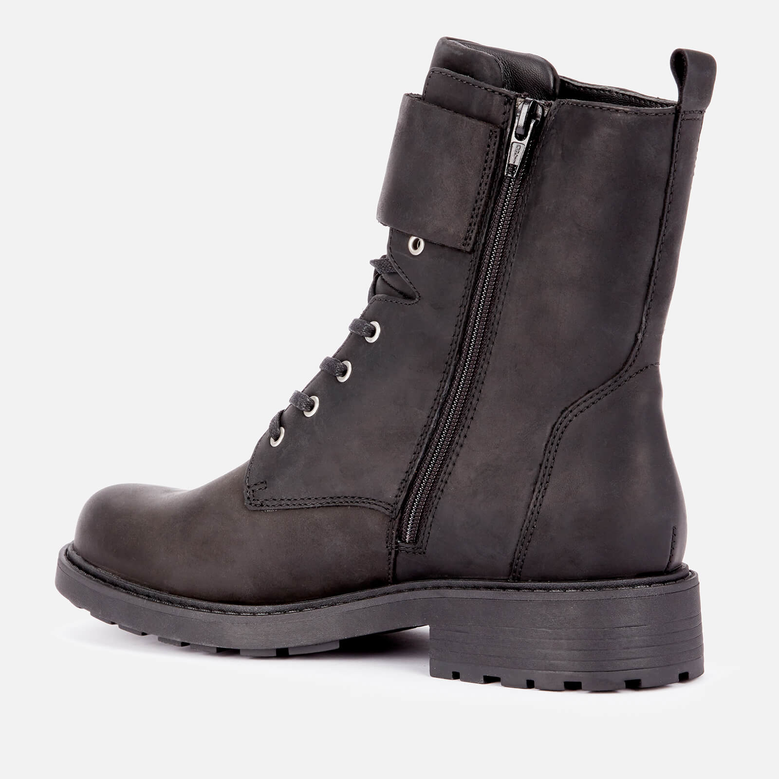 Clarks Women's Orinoco 2 Leather Lace Up Boots - Black - Uk 3