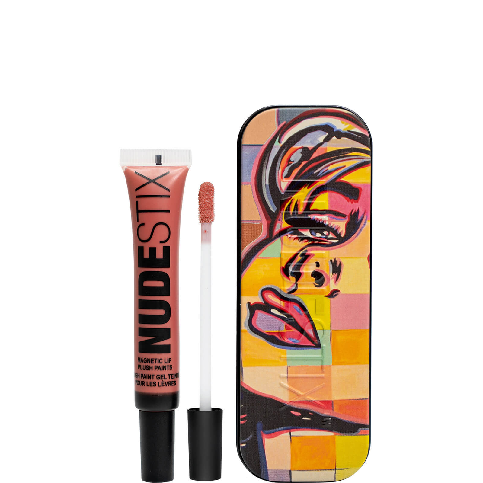NUDESTIX Magnetic Lip Plush Paints 10ml (Various Shades) - Waikiki Rose