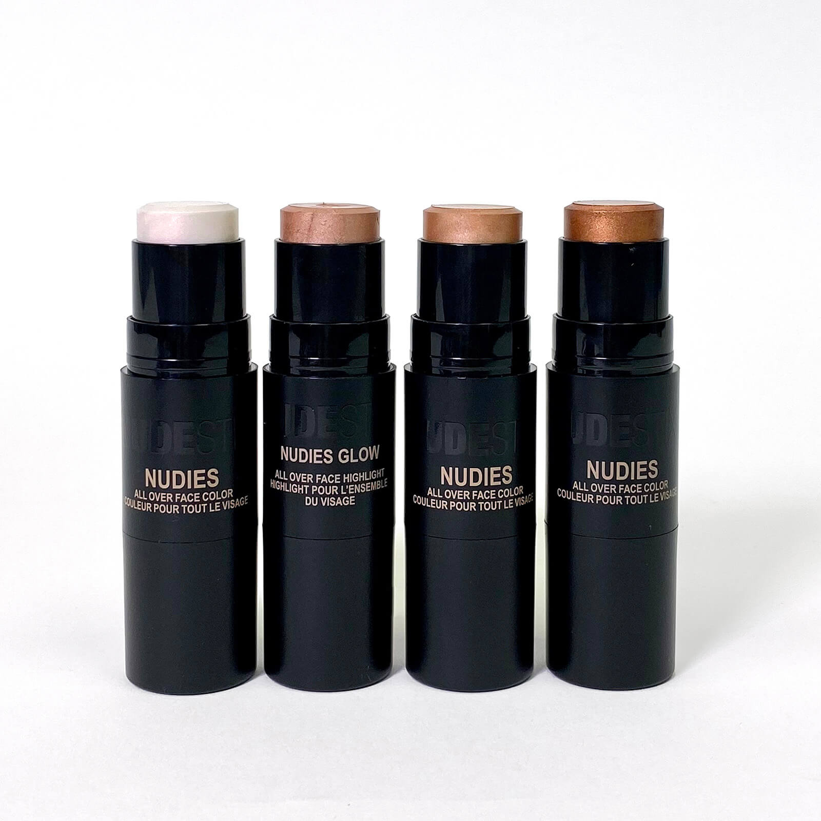 Thumbnail - NUDESTIX Nudies Glow All Over Face Highlighter-Farbe 8 g (Verschiedene Farbtöne) - Bubbly Bebe