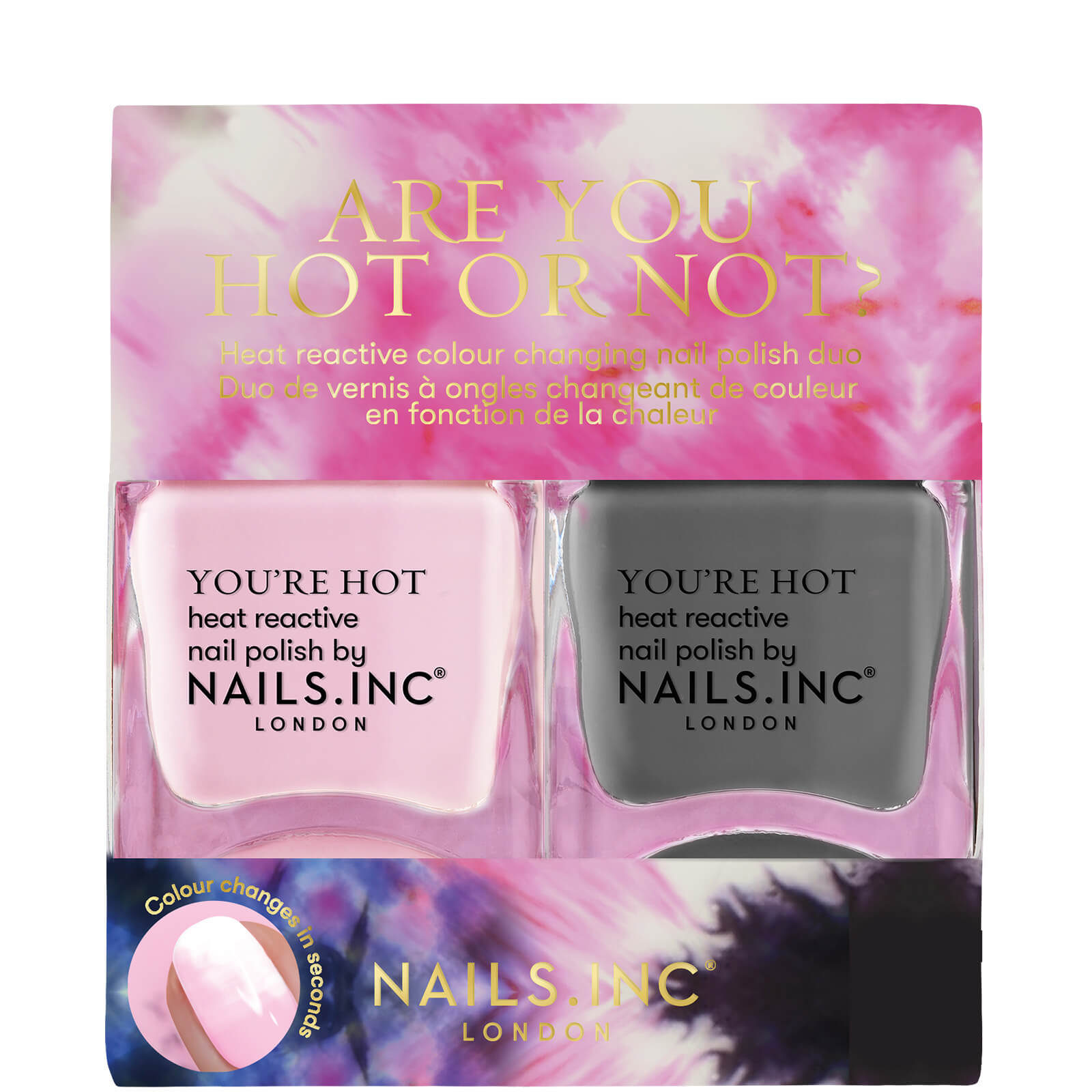nail inc. Are You Hot or Not? Duo Nail Polish