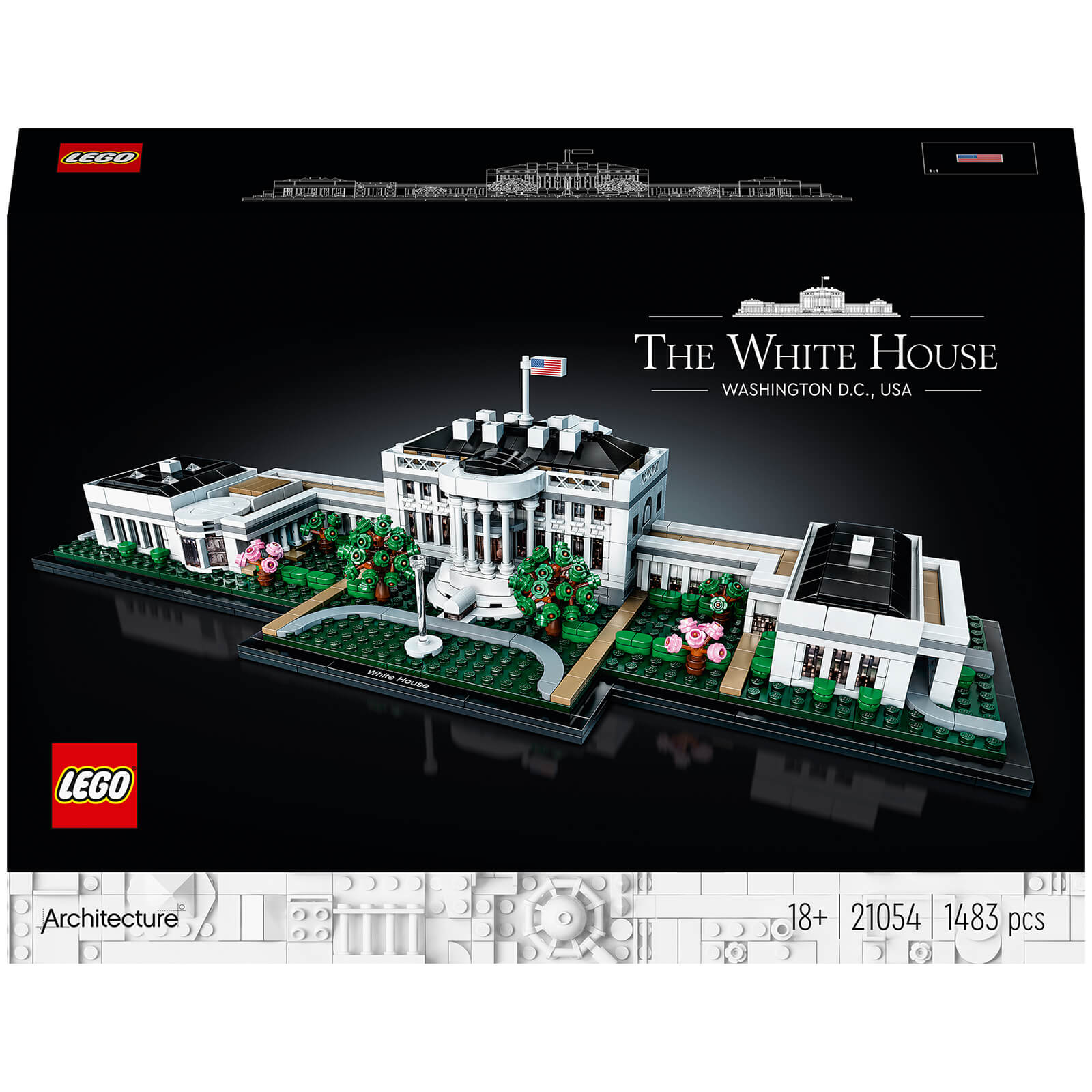 Image of LEGO Architecture: The White House Display Model (21054)