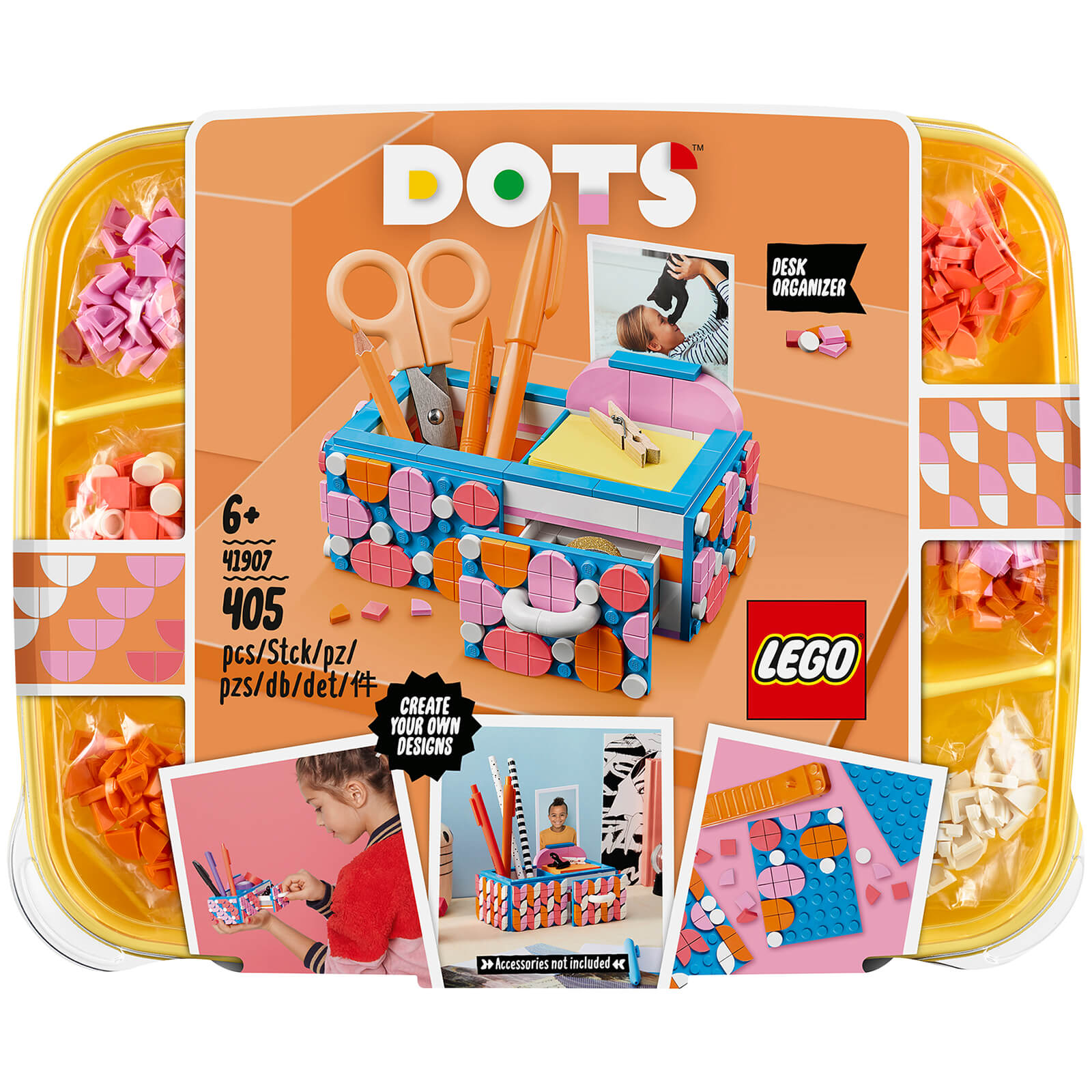 LEGO Stiftehalter mit Schublade