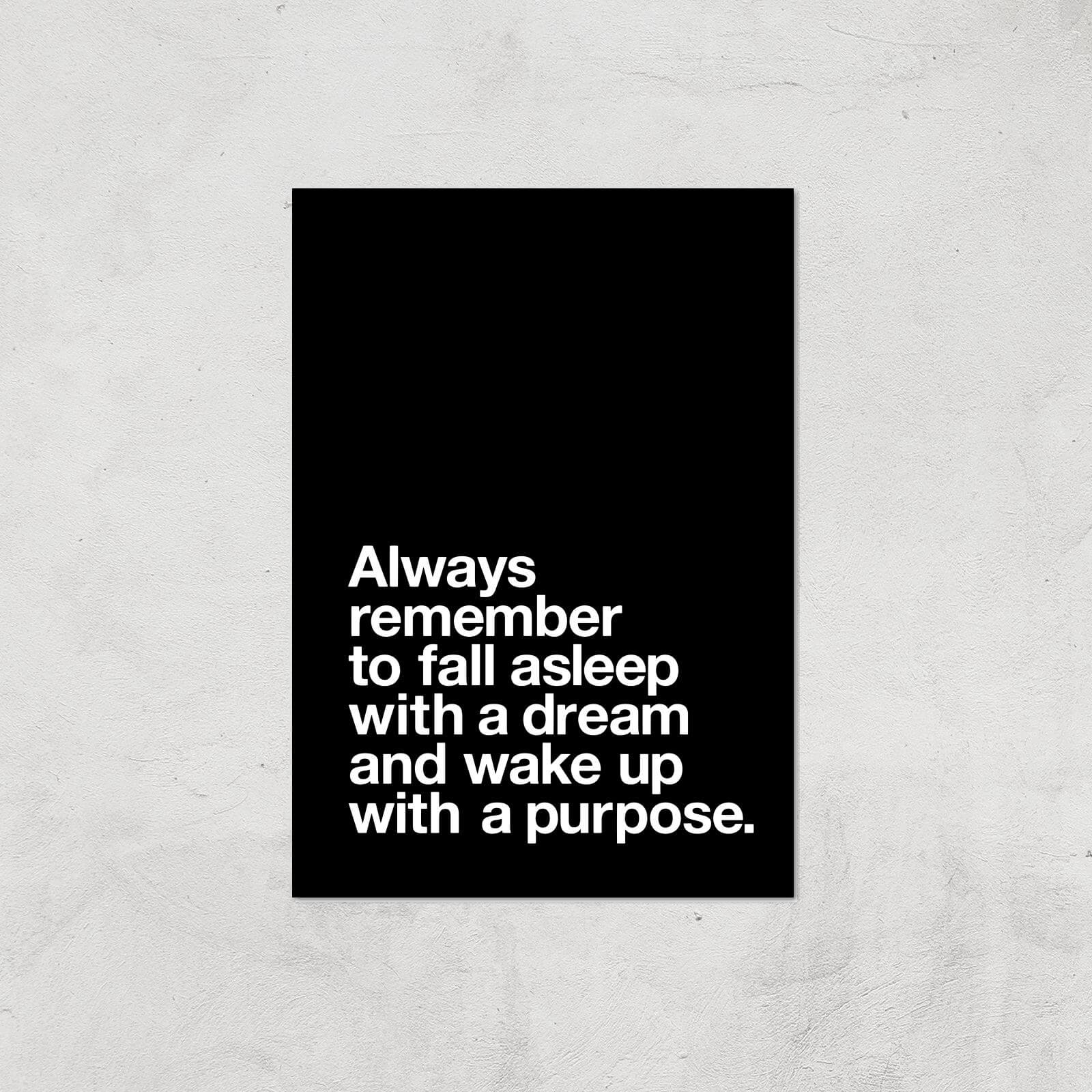 The Motivated Type Always Believe That Something Wonderful Is About To Happen Giclee Art Print - A3 - Print Only