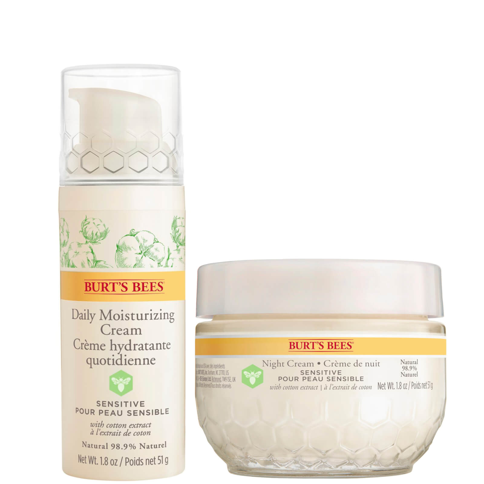 

Crème de jour et de nuit pour peaux sensibles