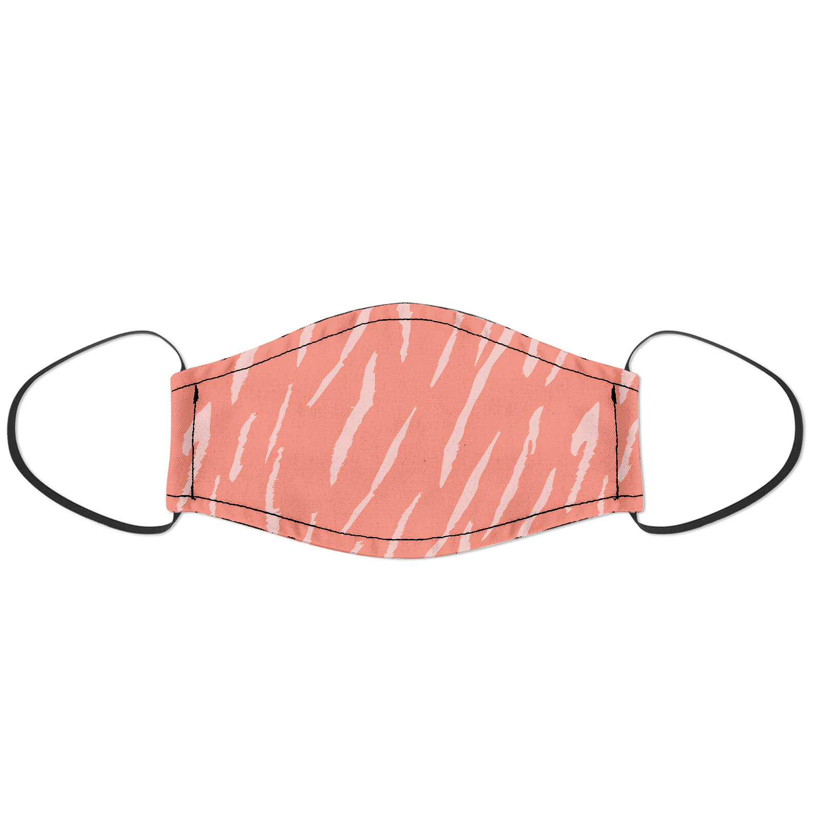 Pink Stripes Face Mask - M