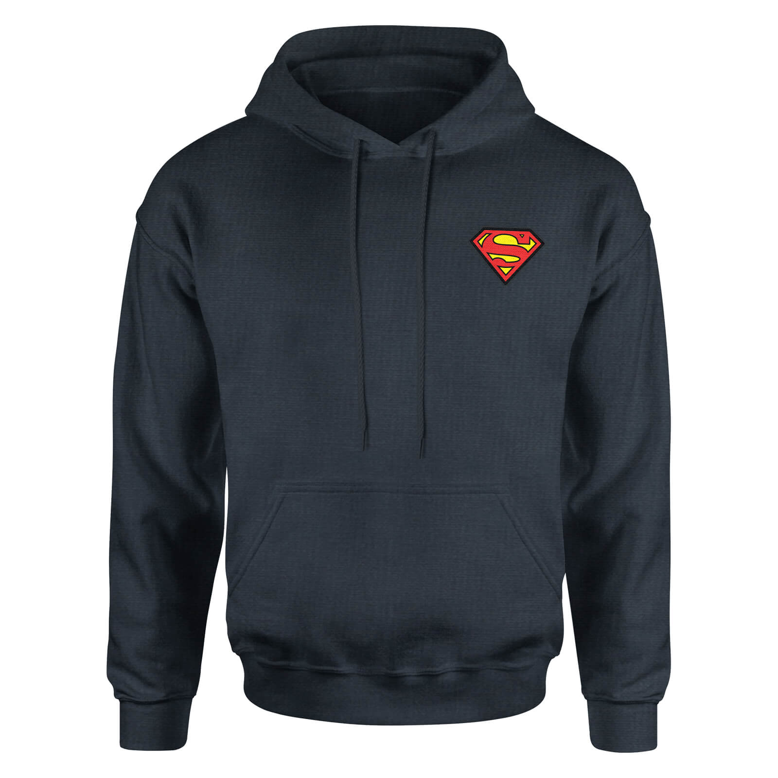 DC Superman Kids' Piped Hoodie - Navy - 7-8 ans