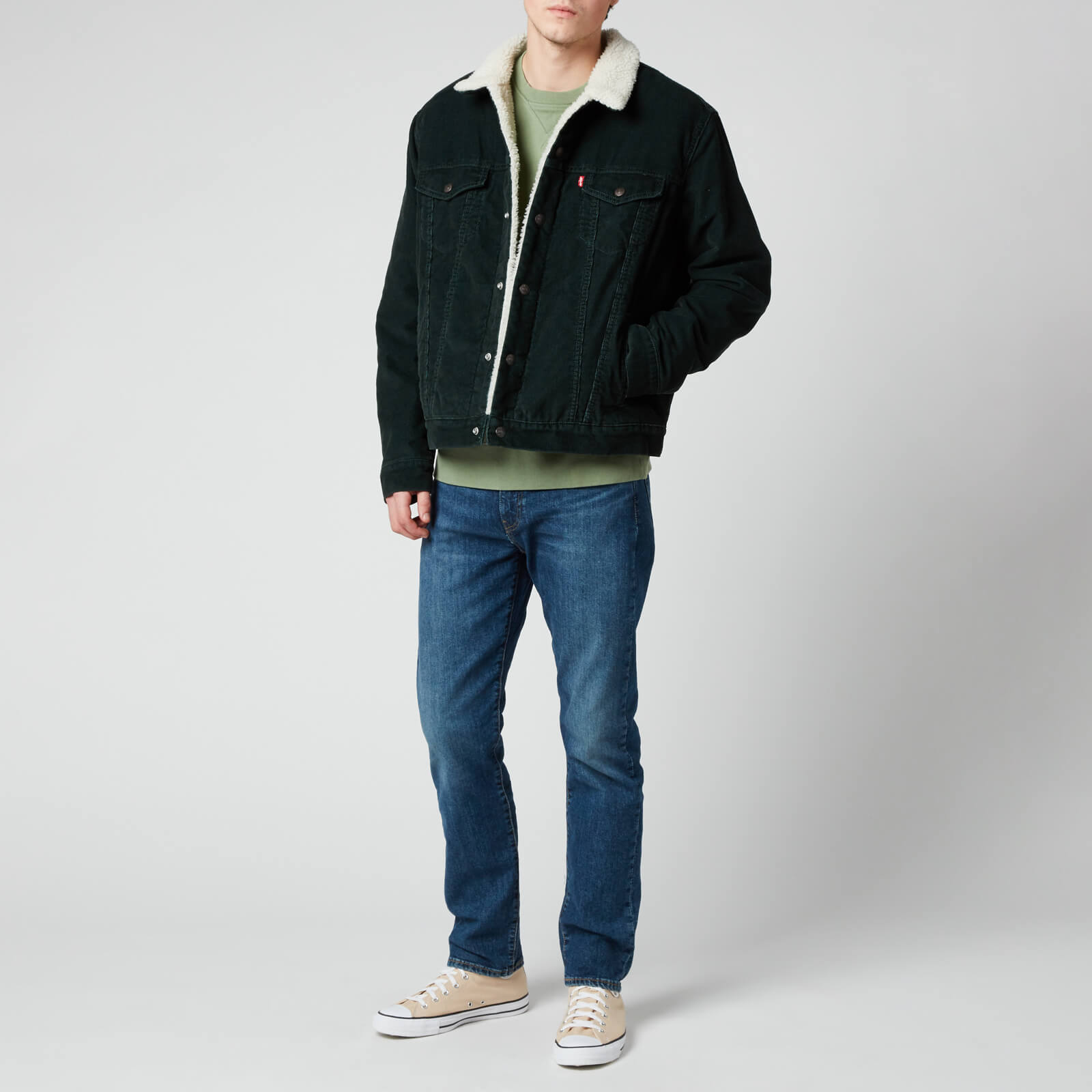 Sherpa Trucker Jacket - Scarab Cord 