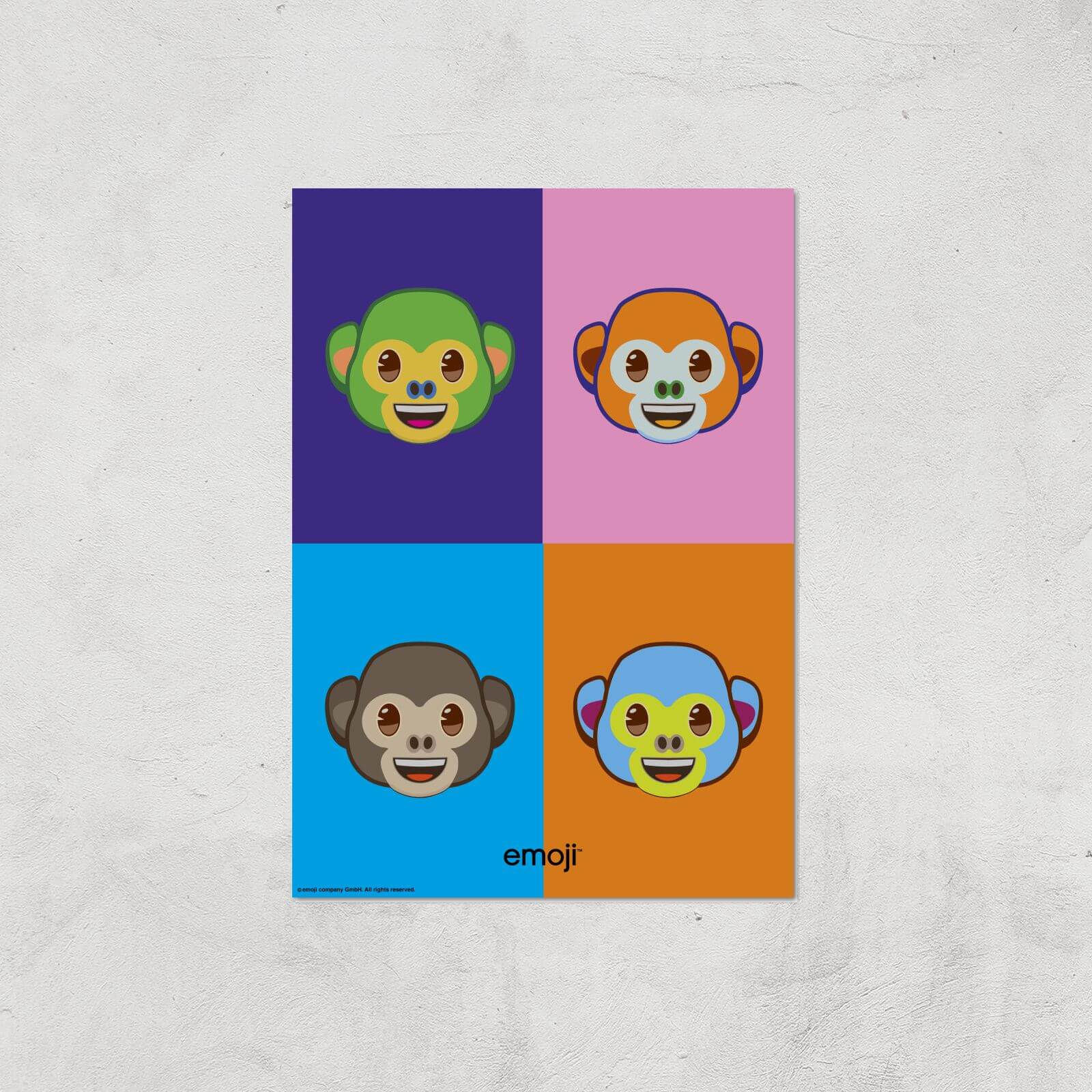 Emoji Pop Art Giclee Art Print - A3 - Print Only