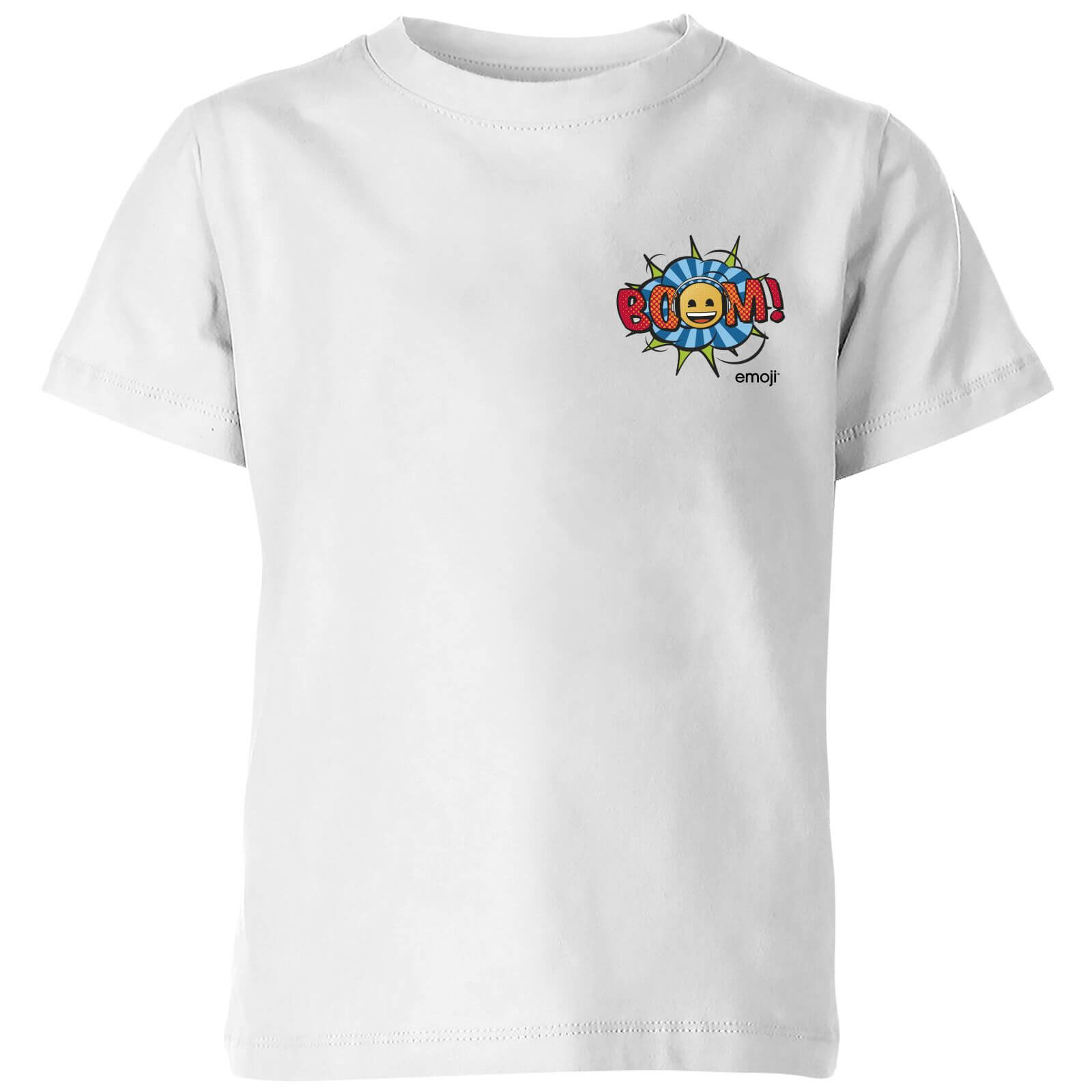 Emoji Boom Kids' T-Shirt - White - 3-4 Years - White