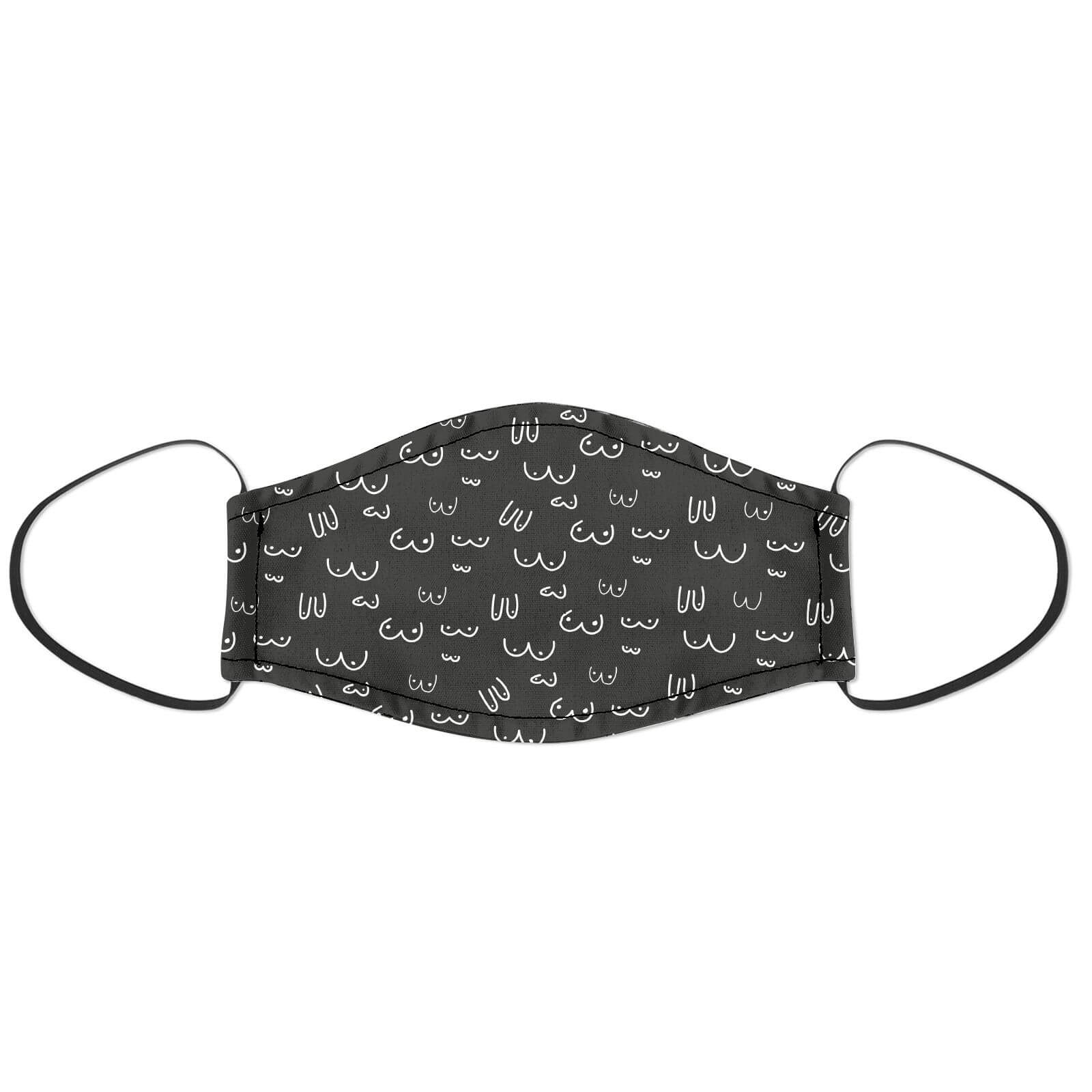 Dark Boobs Face Mask - M