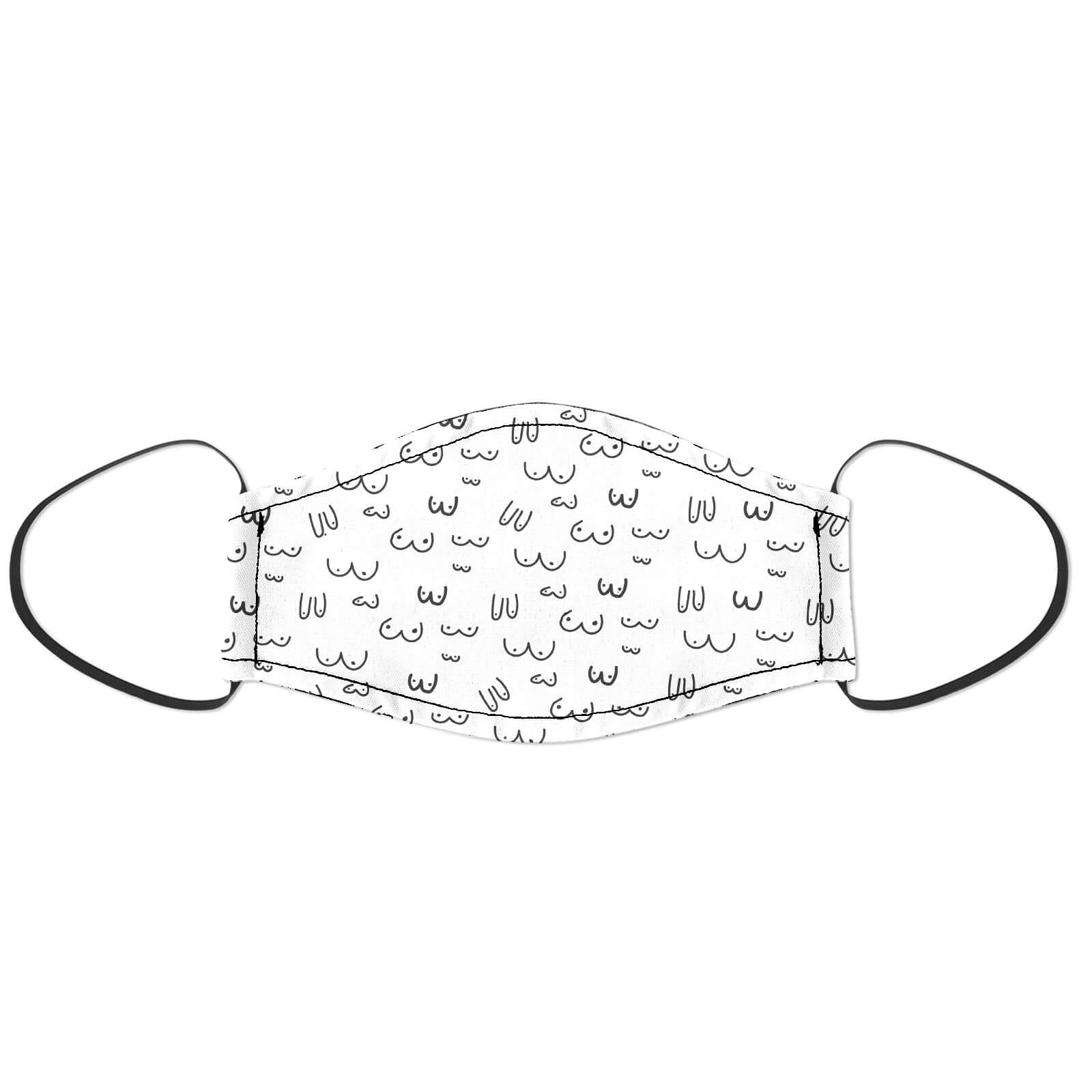 Light Boobs Face Mask - M