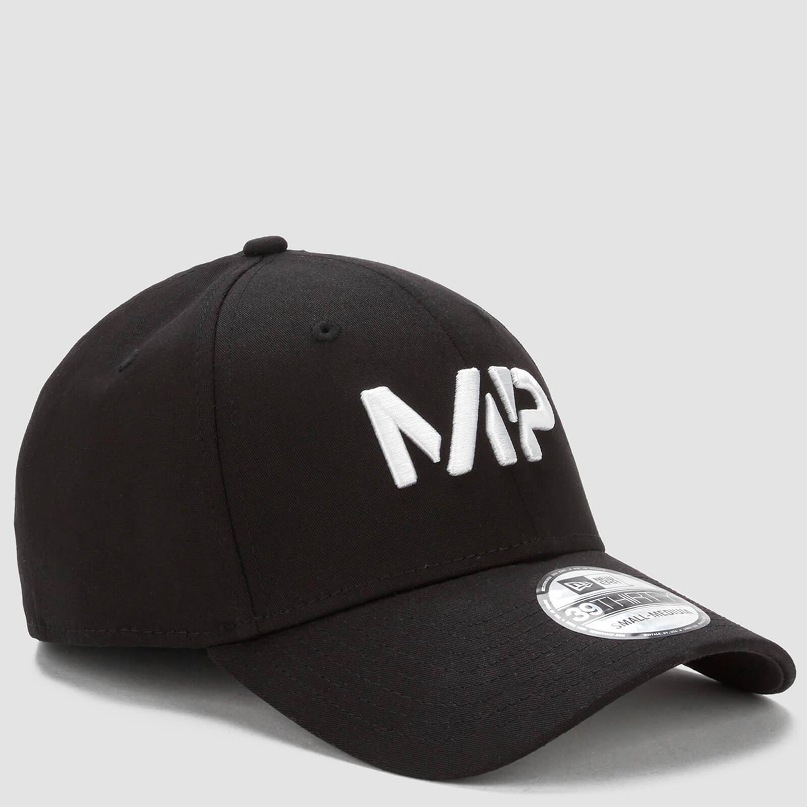 MP New Era 39THIRTY Baseball Cap - Black/White - M-L