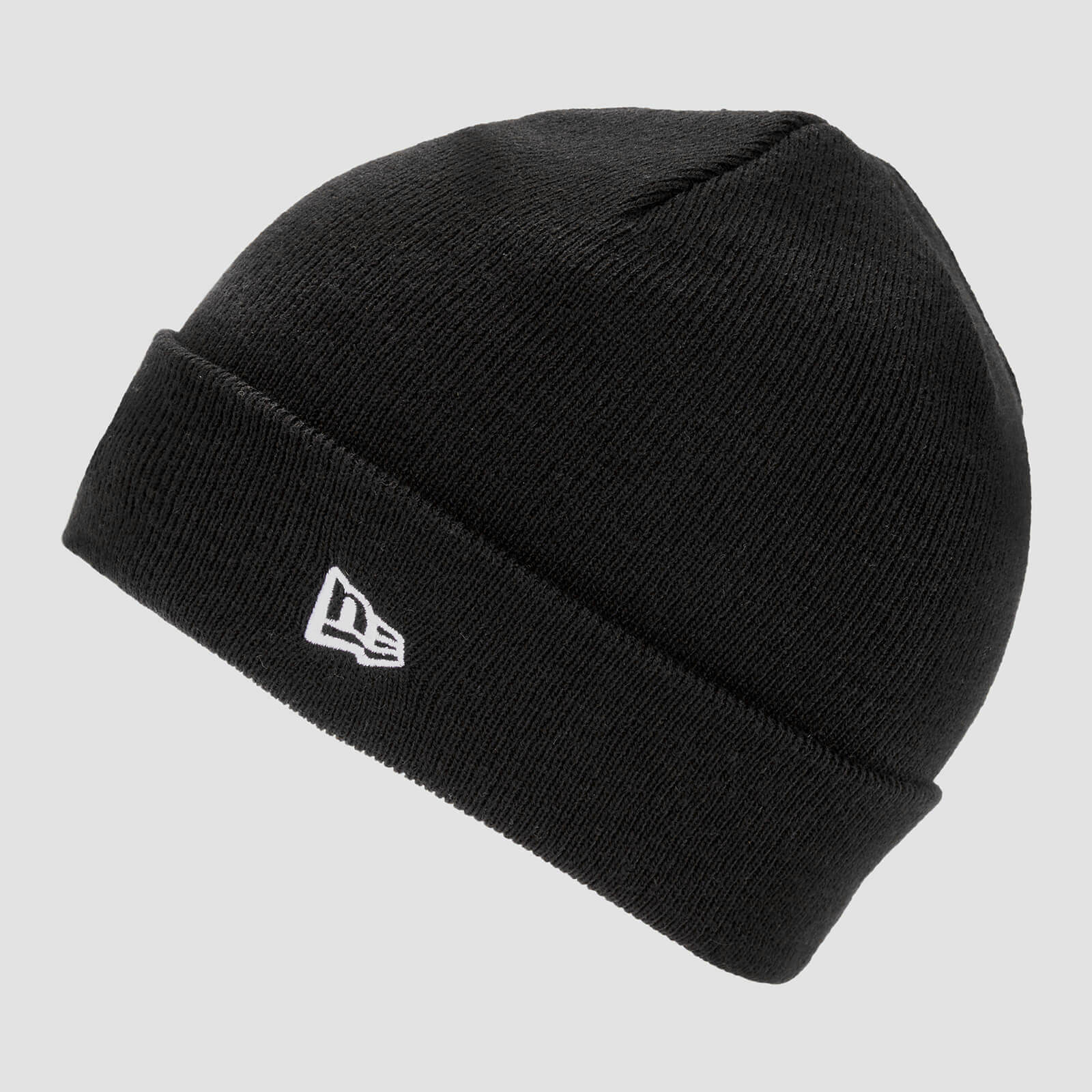 MP New Era Cuff Knitted Beanie - Black/White