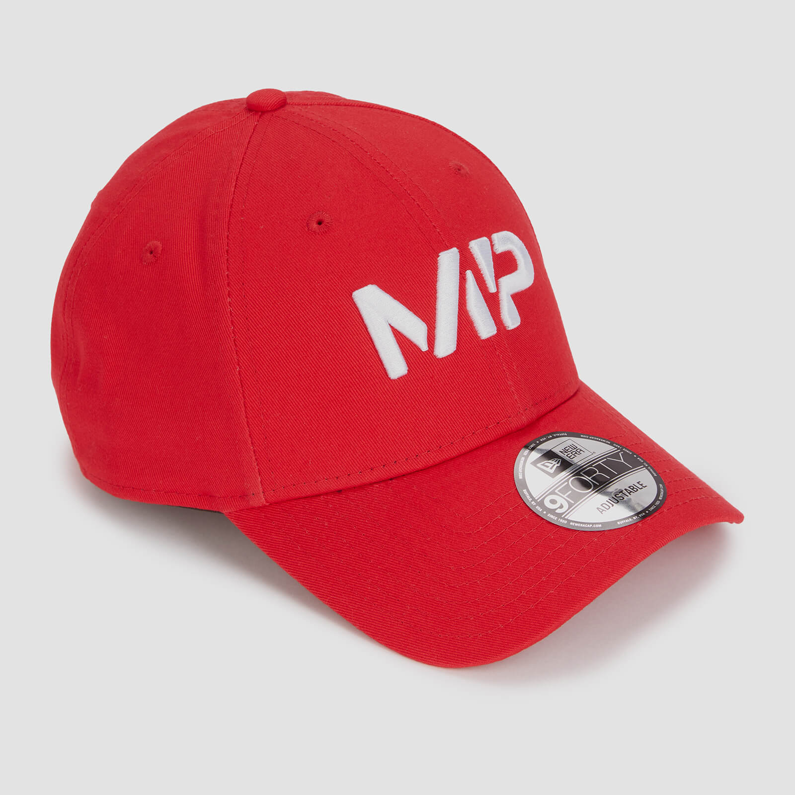 MP New Era 9FORTY Baseball Cap - Danger/White