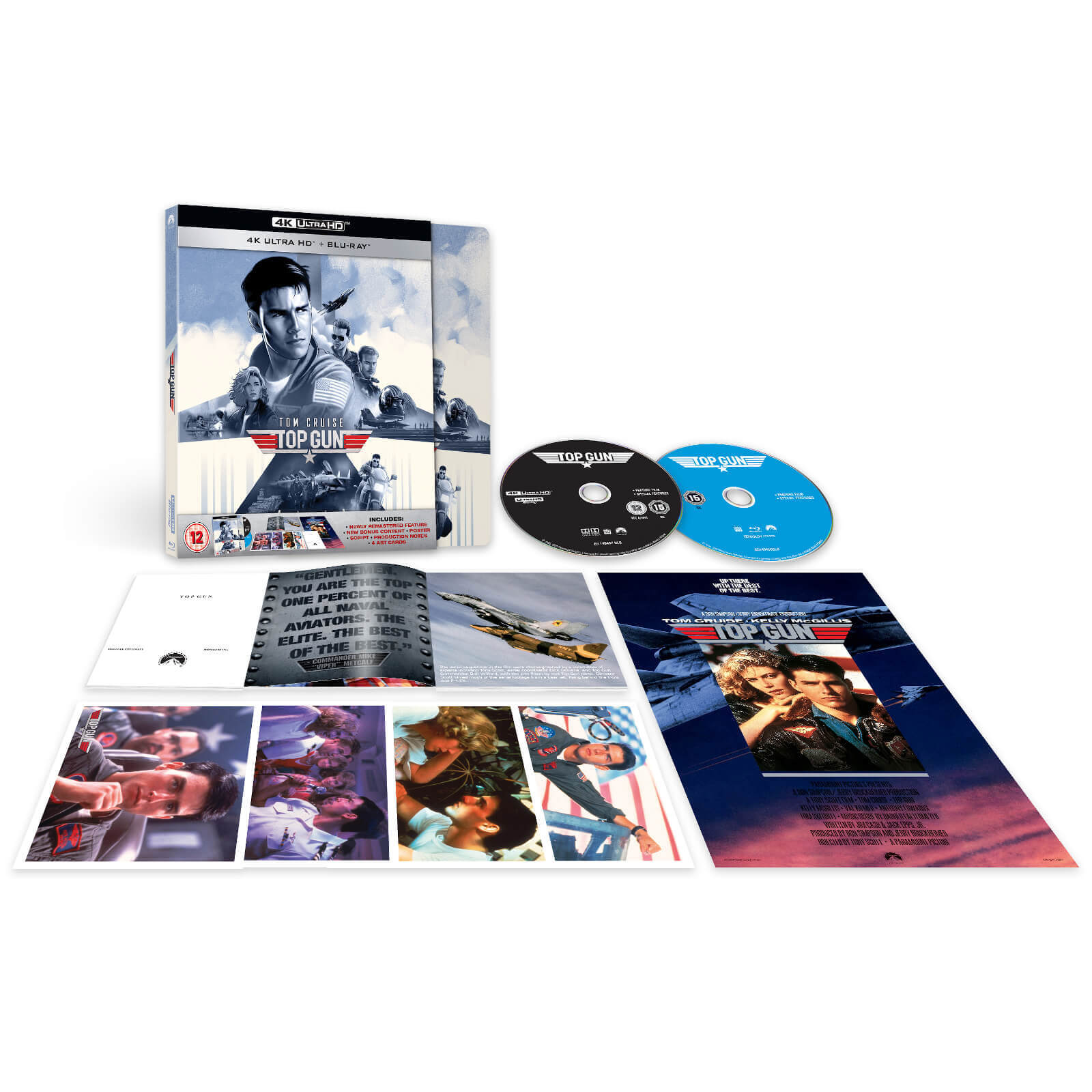 

Top Gun - 4K Ultra HD Coffret Deluxe exclusivité Zavvi (Blu-ray 2D inclus)
