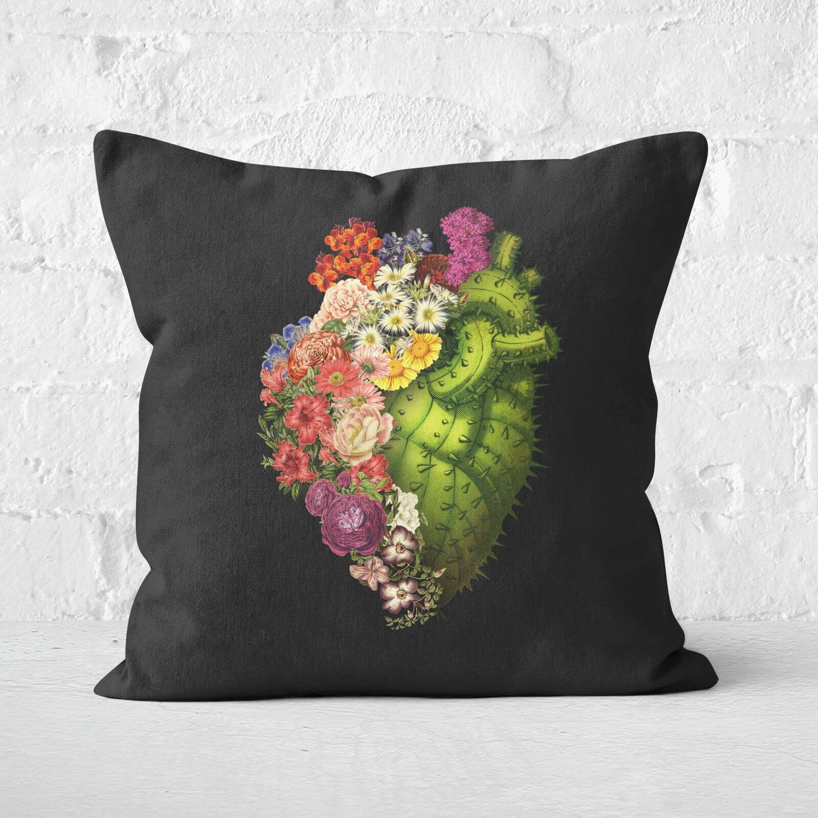 Healing Heart Square Cushion - 50x50cm - Soft Touch