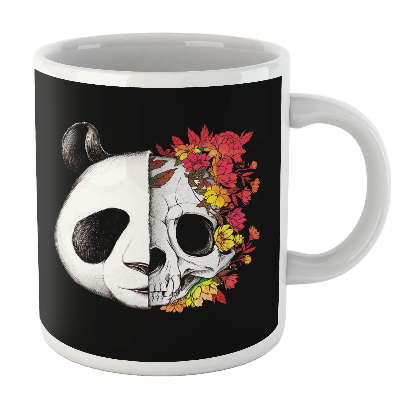 Panda Skull Rock Mug
