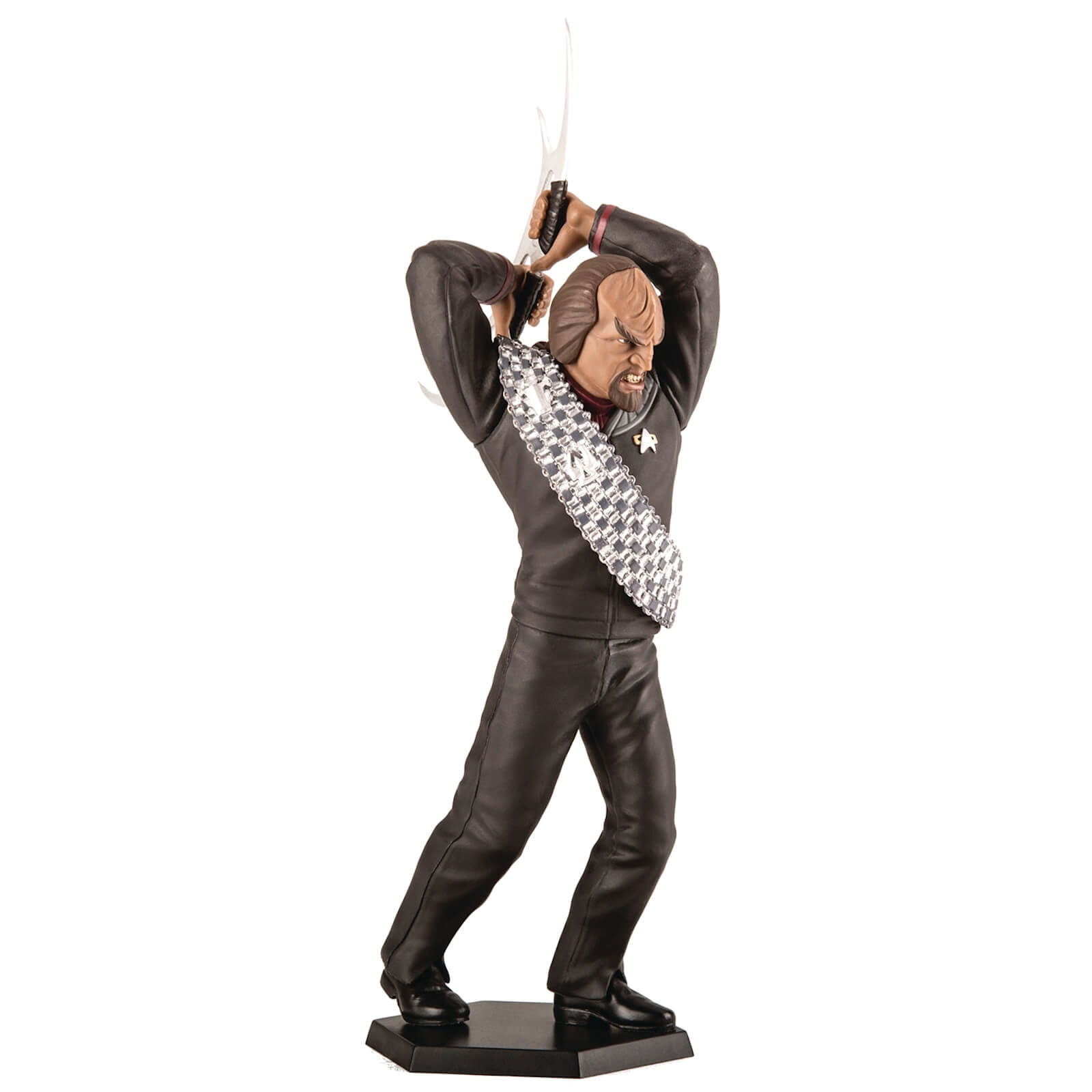 Click to view product details and reviews for Quantum Mechanix Star Trek Deep Space 9 Worf Mini Masters Figure.