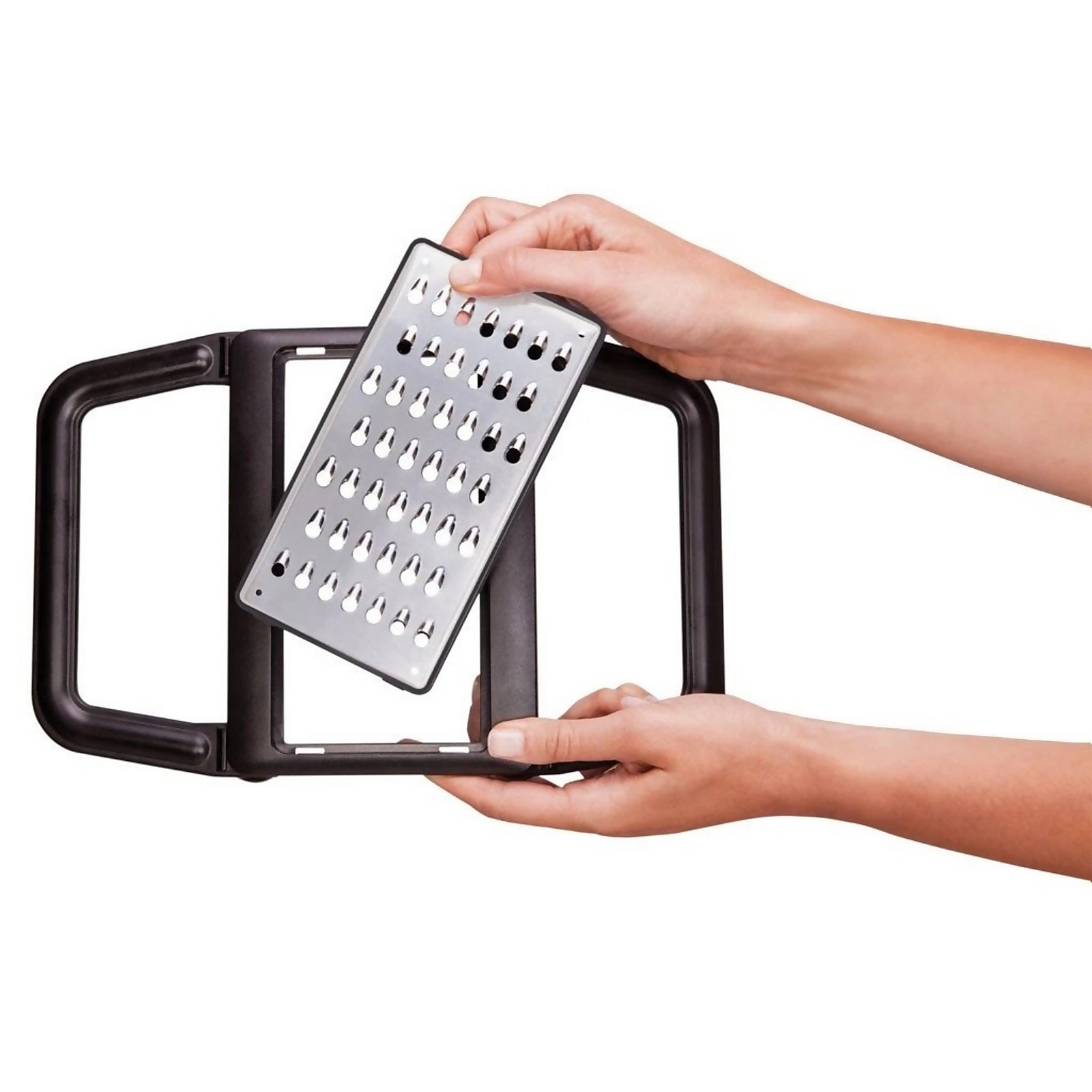 Quirky Stainless Steel Grip Grater