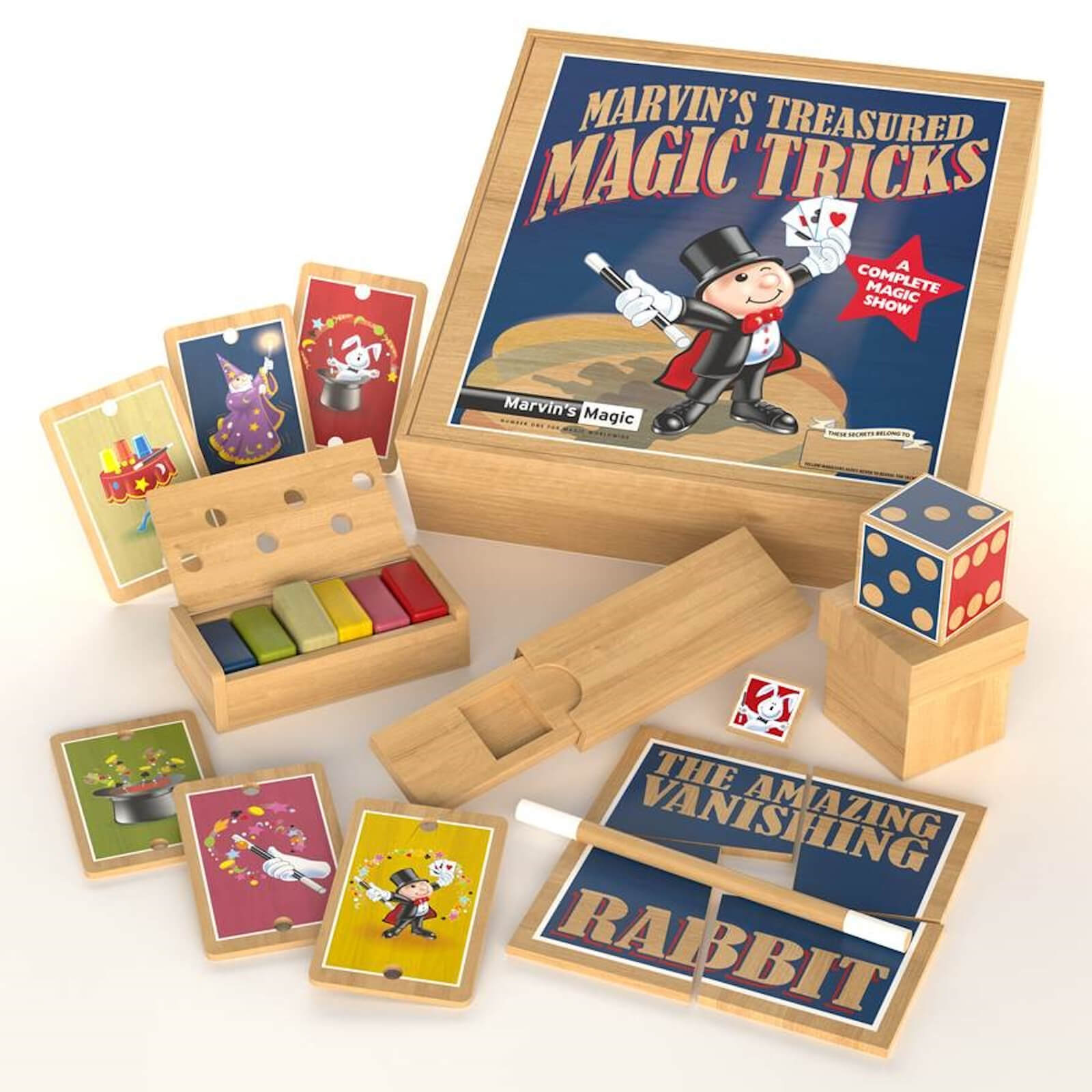 Marvin's Magic Marvin's Magic Treasured Magic Tricks (Wooden Set) |