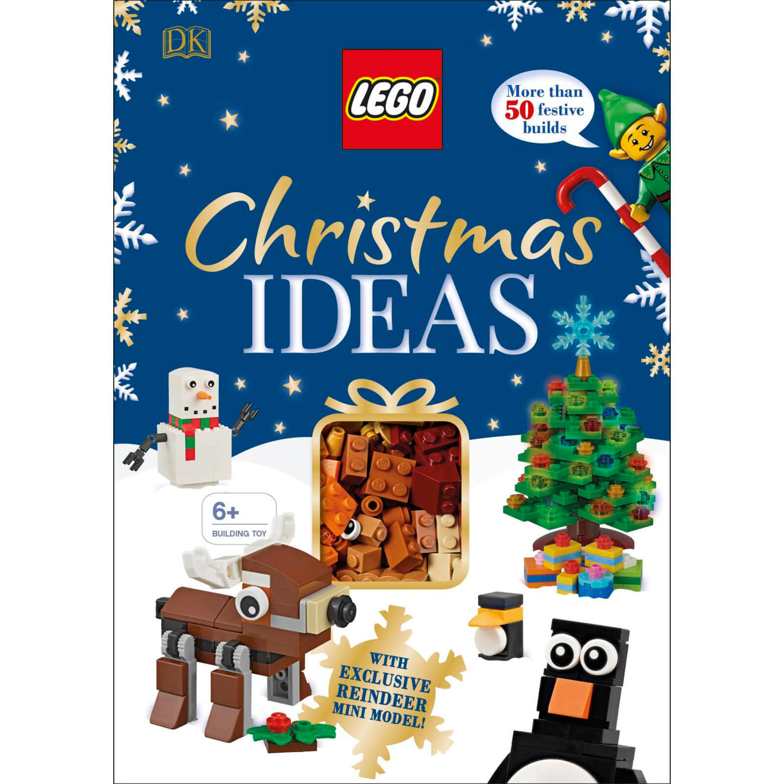DK Books LEGO Christmas Ideas Hardback
