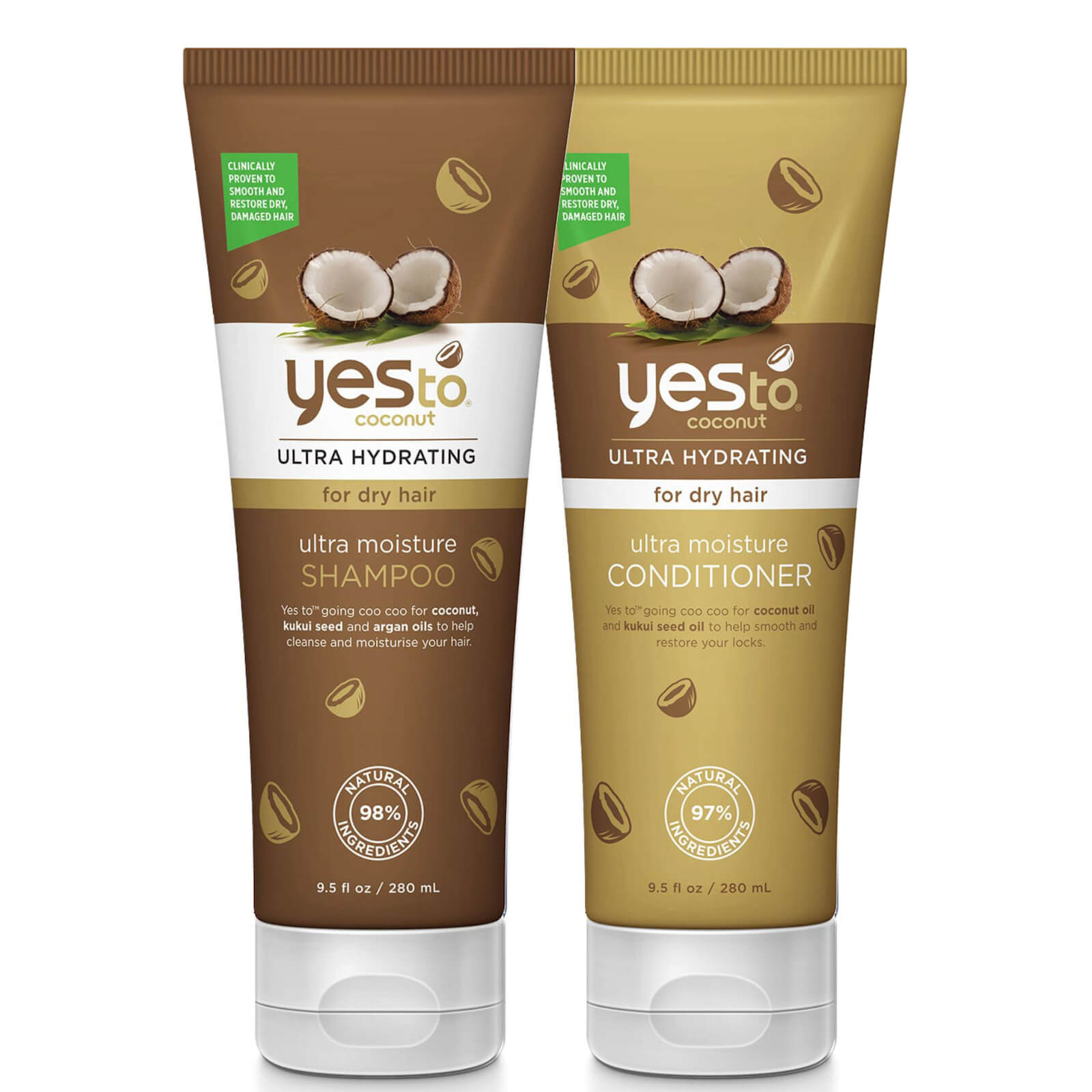 

yes to Coconuts Moisturising Shampoo and Conditioner Bundle