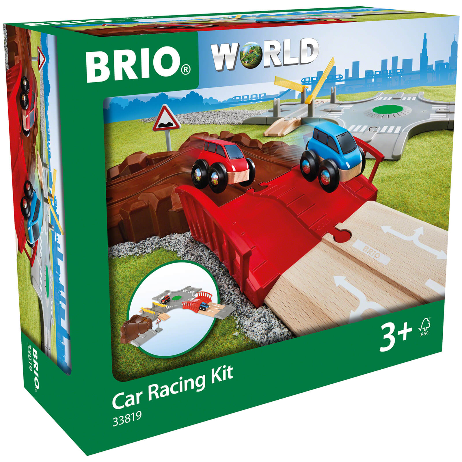 BRIO BRIO World - 33819 Car Racing Kit 3+ years