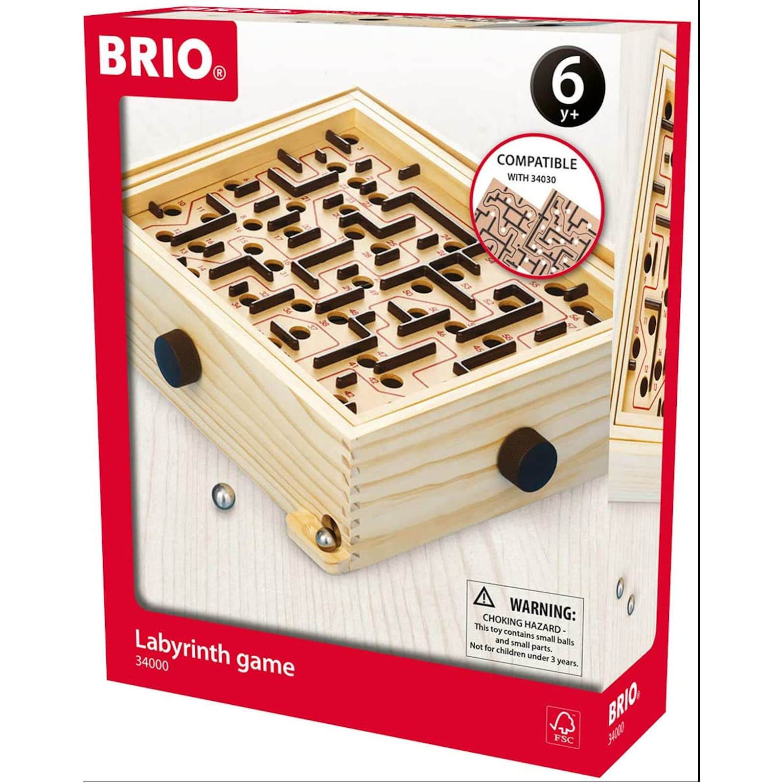 Brio Wooden Labyrinth Game