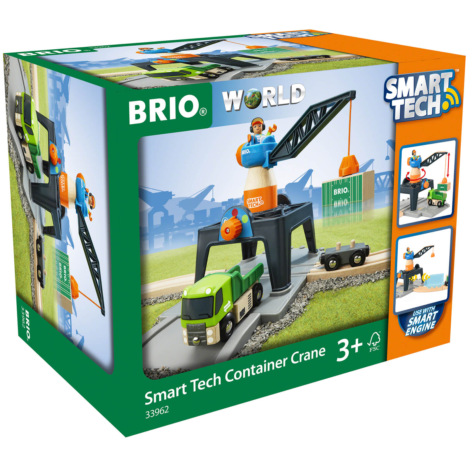 Brio Smart Tech Railway Container Crane