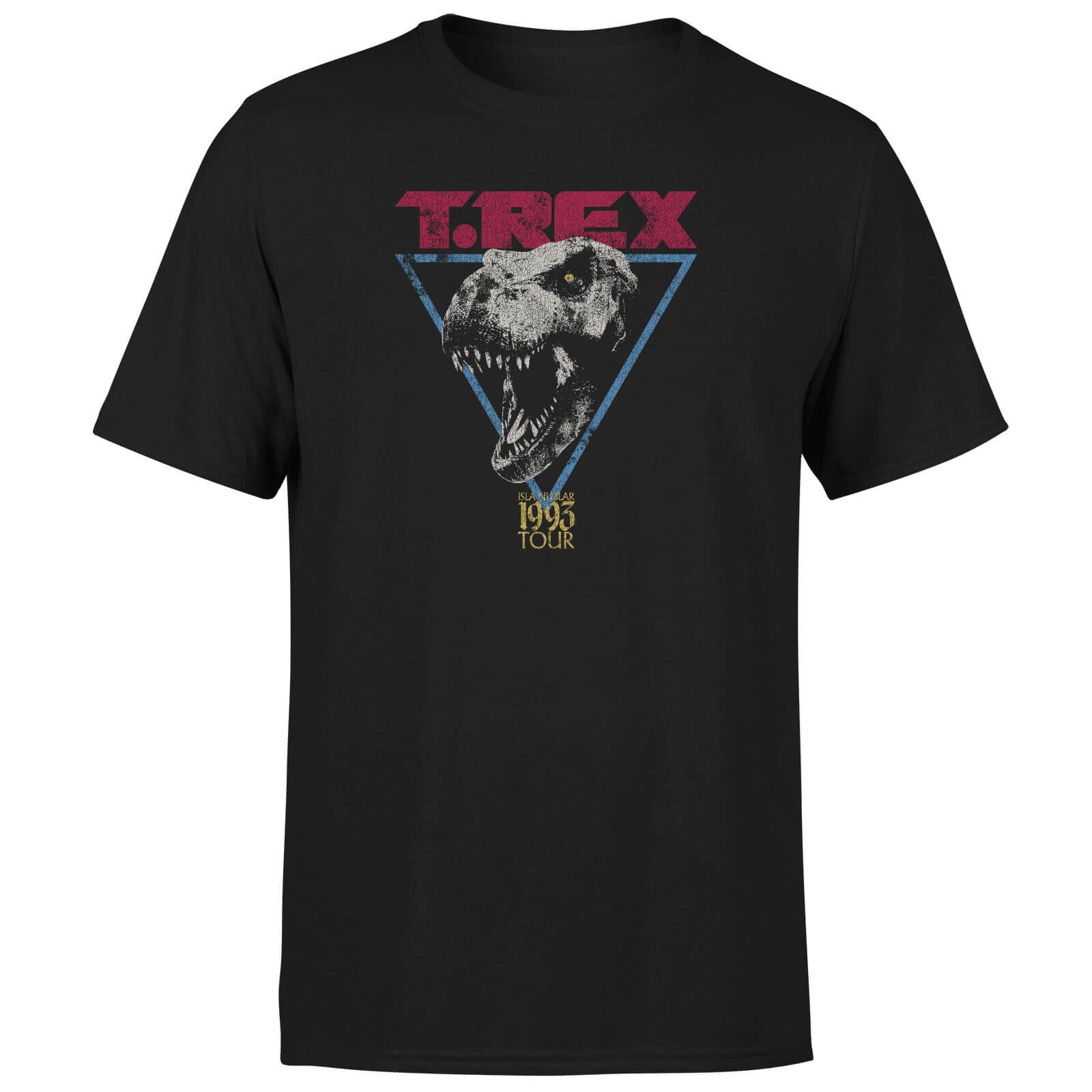 

T-Shirt Jurassic Park TREX - Nero - Uomo - XS