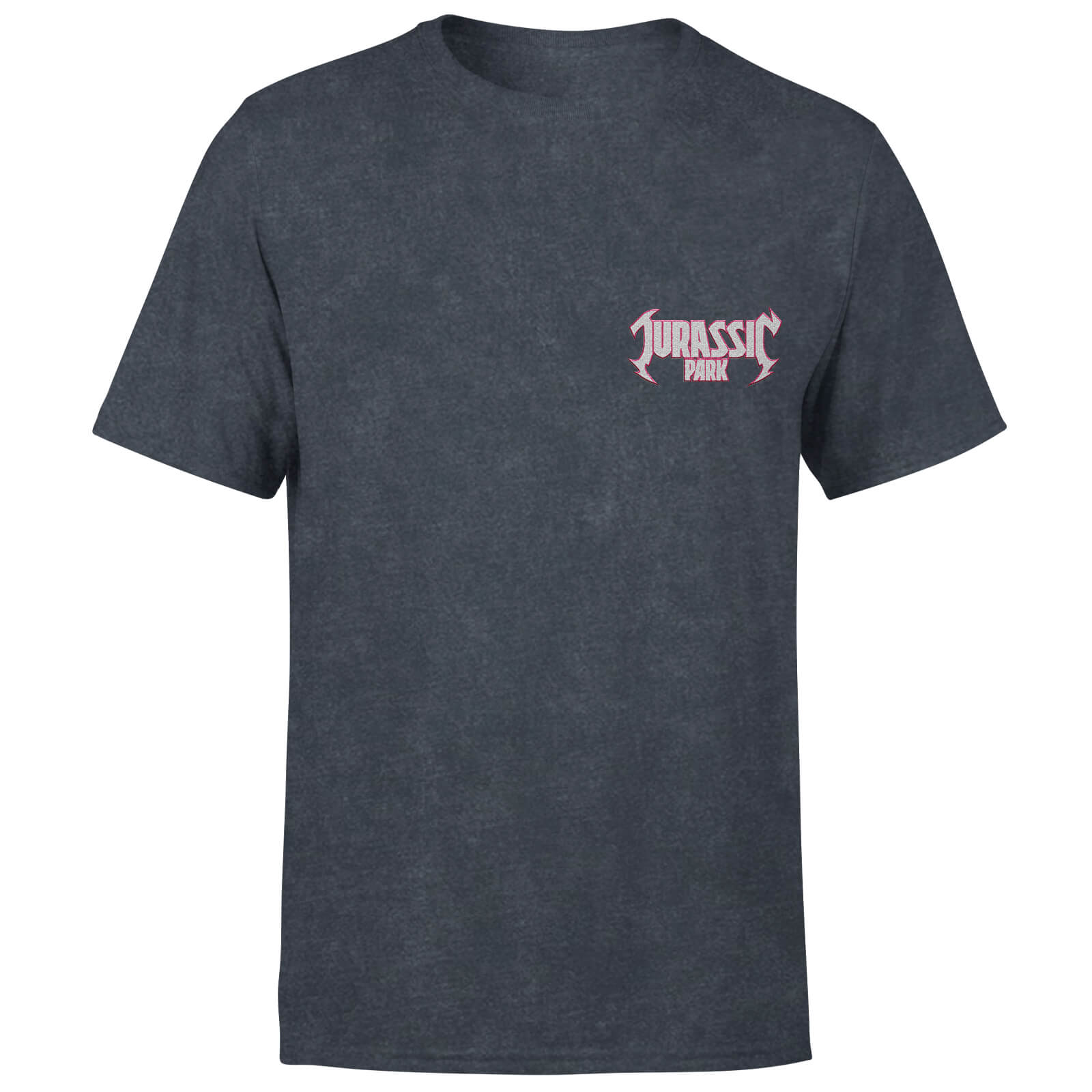 

T-shirt Jurassic Park Jurassic Park Metal Logo Brodé - Bleu Marine délavé - Unisexe - S