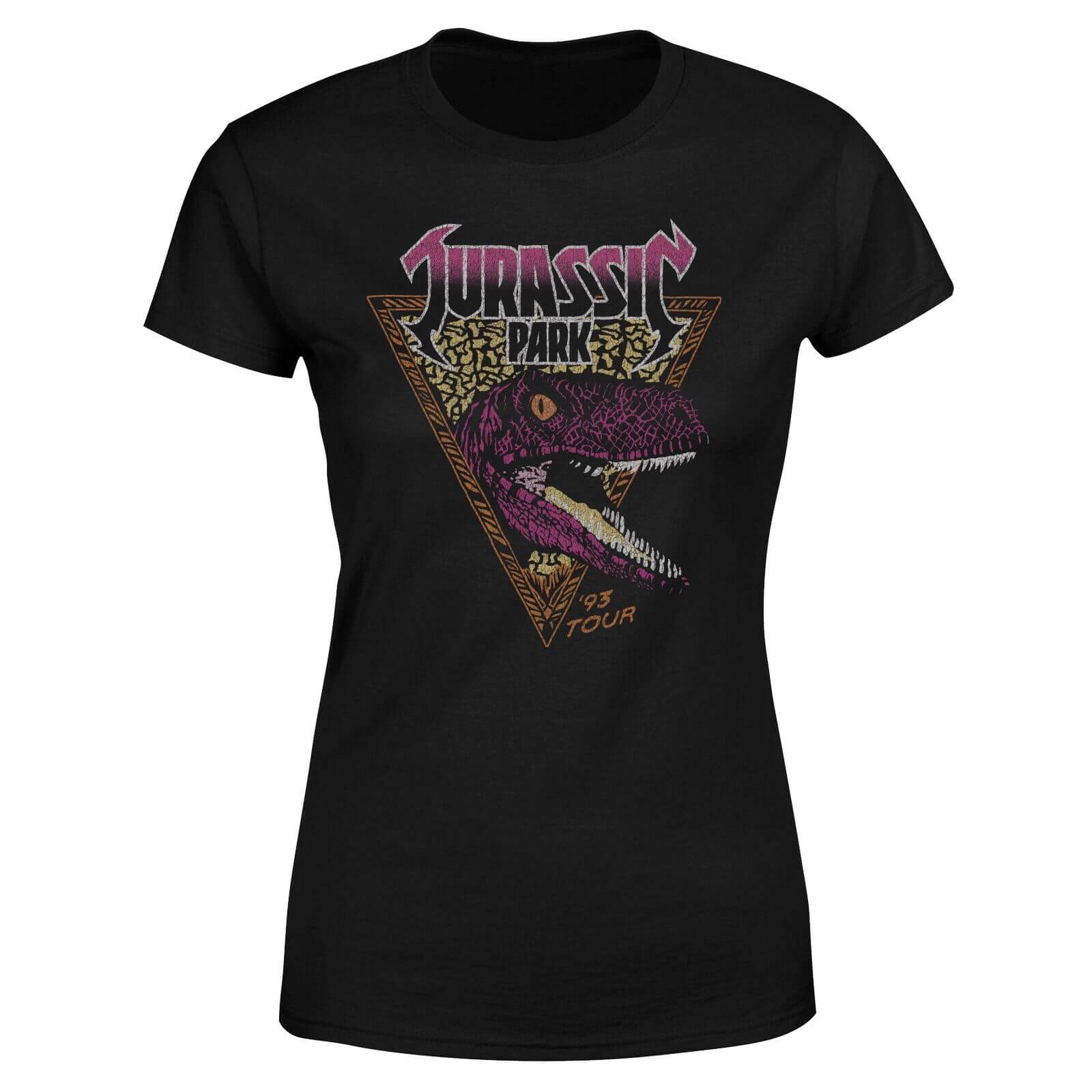 Jurassic Park Raptor Women's T-Shirt - Black - 5XL