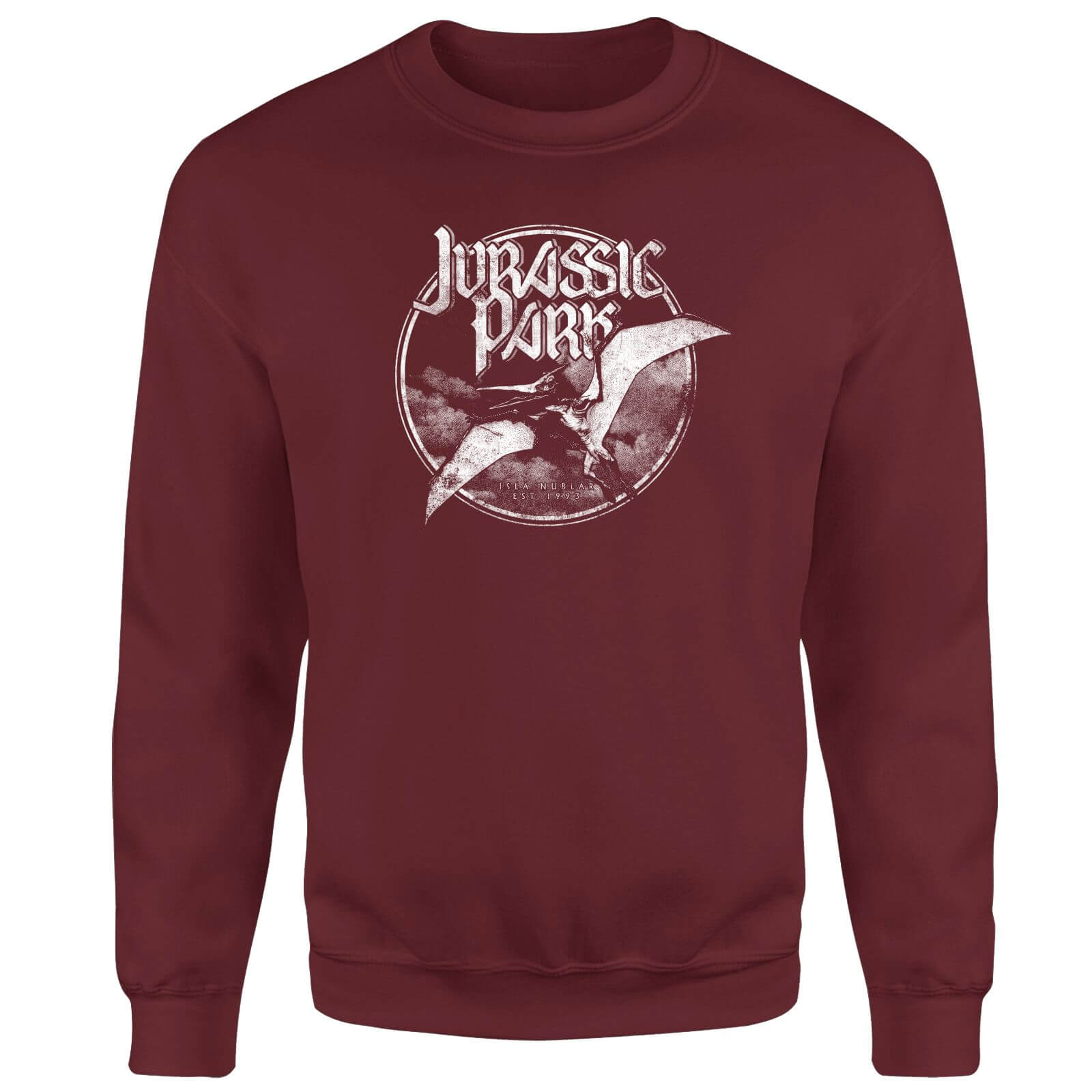 

Felpa Jurassic Park Flying Threat - Bordeaux - XL