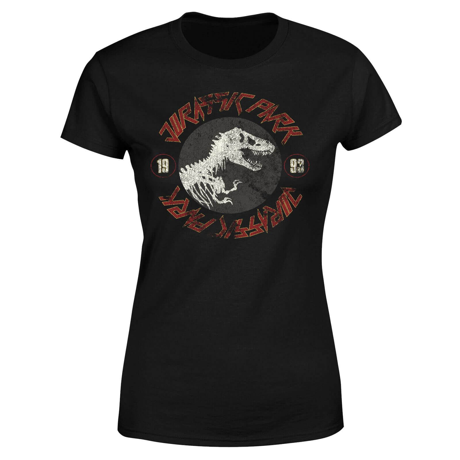 T-Shirt Jurassic Park Classic Twist - Nero - Donna - XL